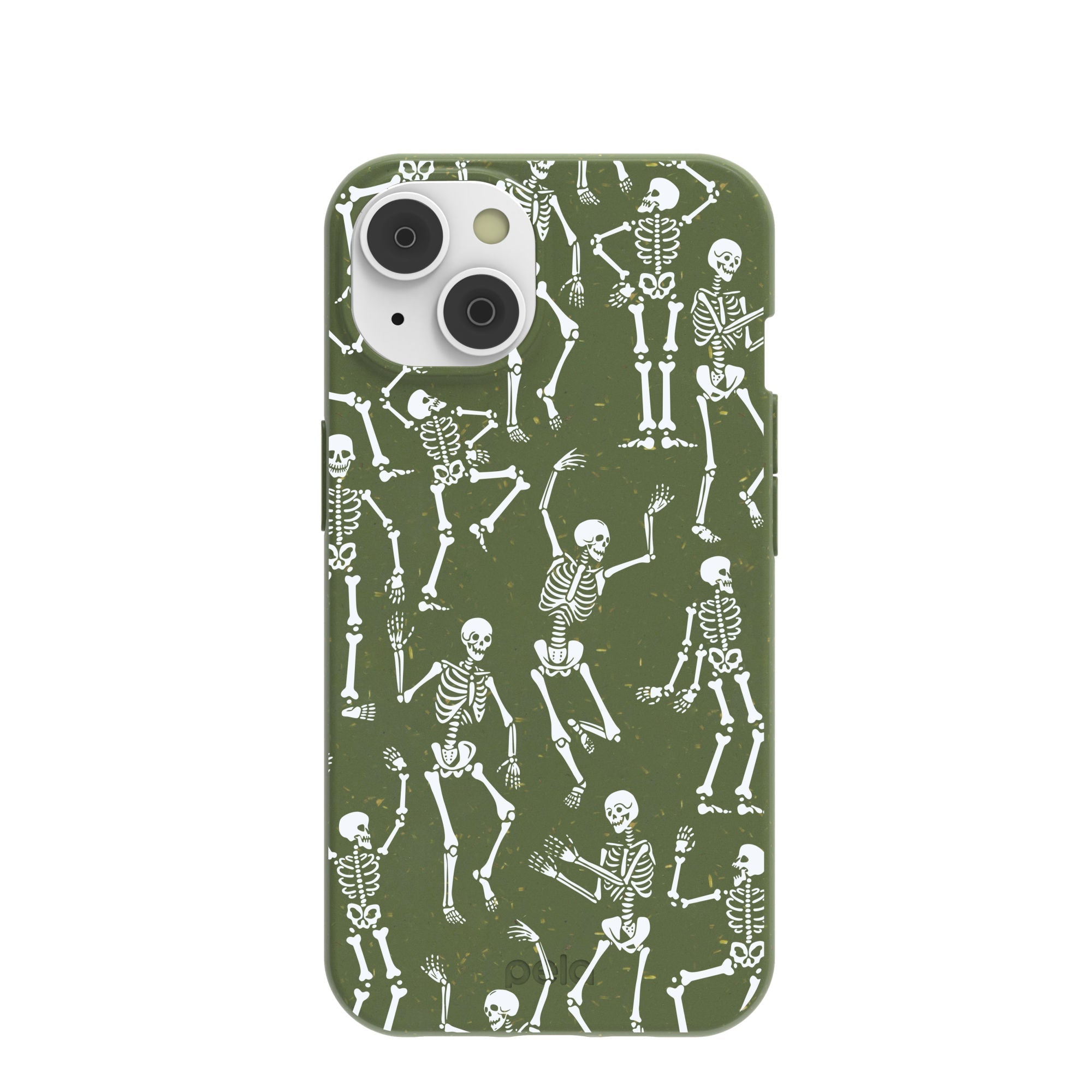 Forest Floor Boogie Bones iPhone 14/16e Case Refurbished - Pela Case refurbished available on Cerqular