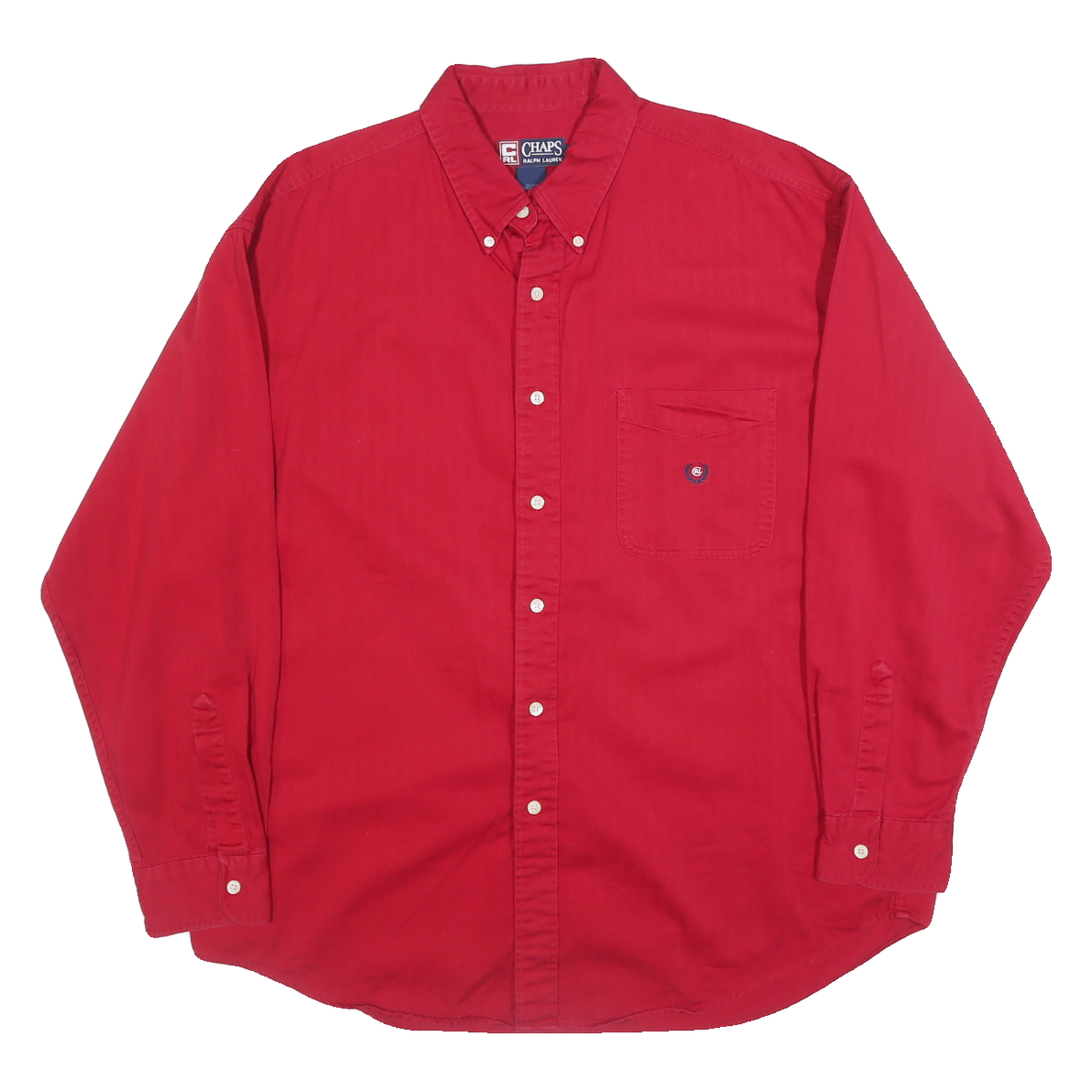 Buy CHAPS RALPH LAUREN Mens Red Cotton Shirt XL Classic Button Down Chest Pocket Refurbished - $31.19 CHAPS RALPH LAUREN Mens Red Cotton Shirt XL Classic Button Down Chest Pocket Refurbished - N/A refurbished available on Cerqular