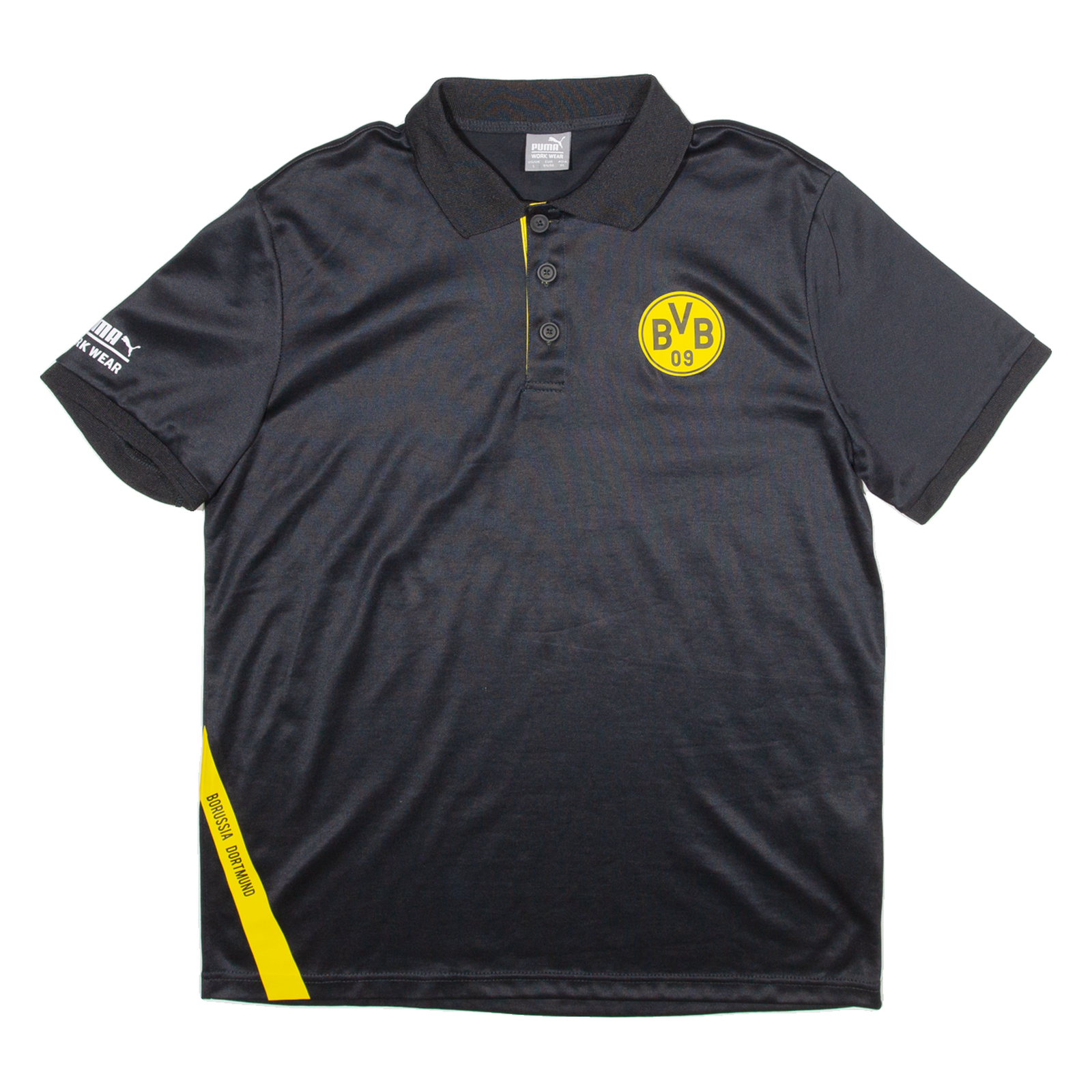 Buy PUMA Borussia Dortmund Football Team Mens Polo Shirt Black L Refurbished - $30.41 PUMA Borussia Dortmund Football Team Mens Polo Shirt Black L Refurbished - N/A refurbished available on Cerqular
