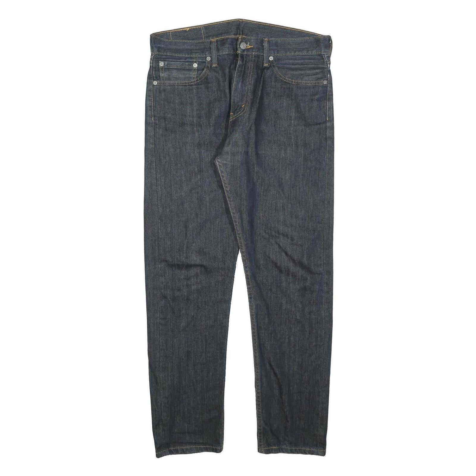 LEVI'S 508 Tapered Mens Jeans Blue Slim Tapered Denim Raw W35 L30 Classic Fit Refurbished - N/A refurbished available on Cerqular
