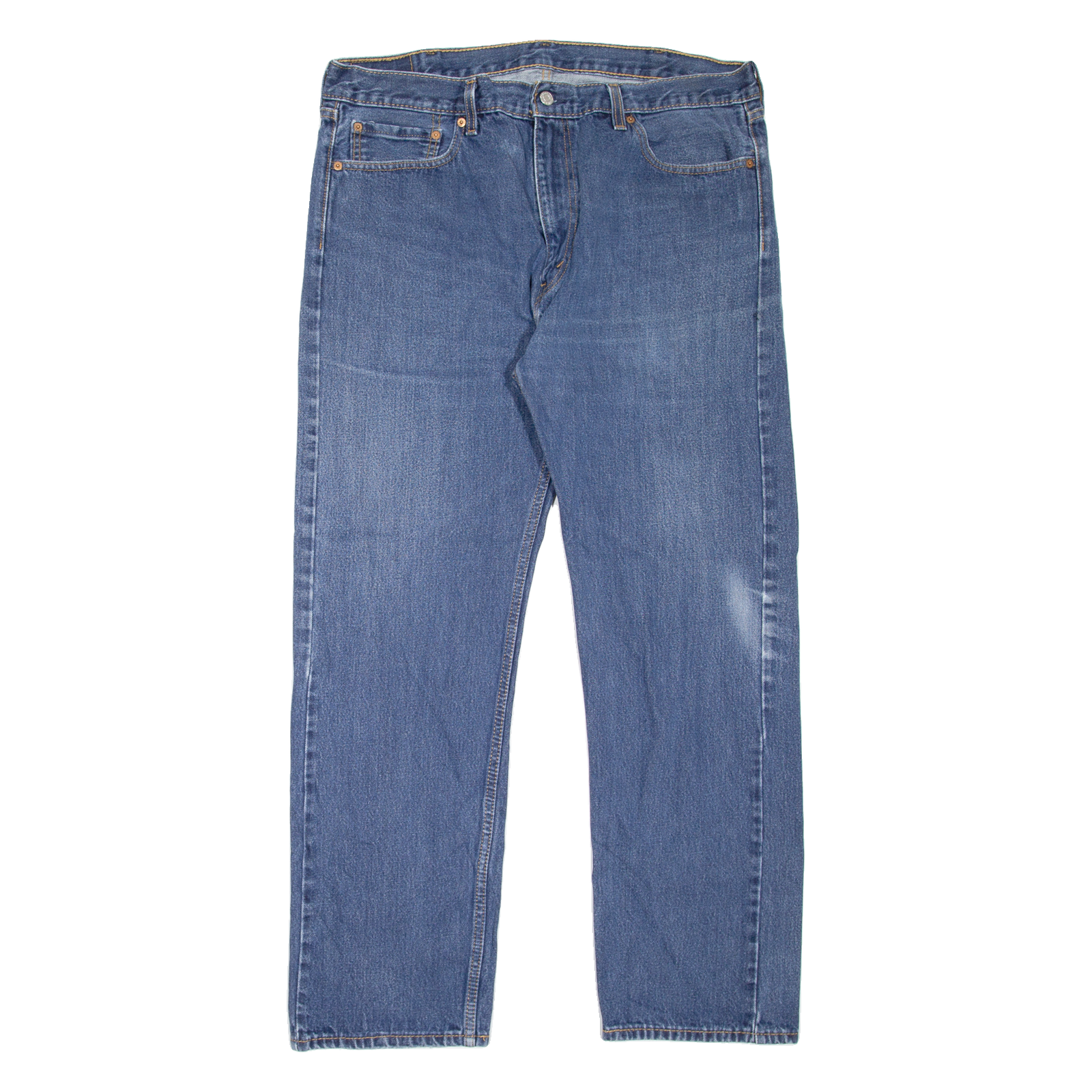 LEVI'S 505 Jeans Mens Blue Regular Straight W40 L32 Refurbished - N/A refurbished available on Cerqular