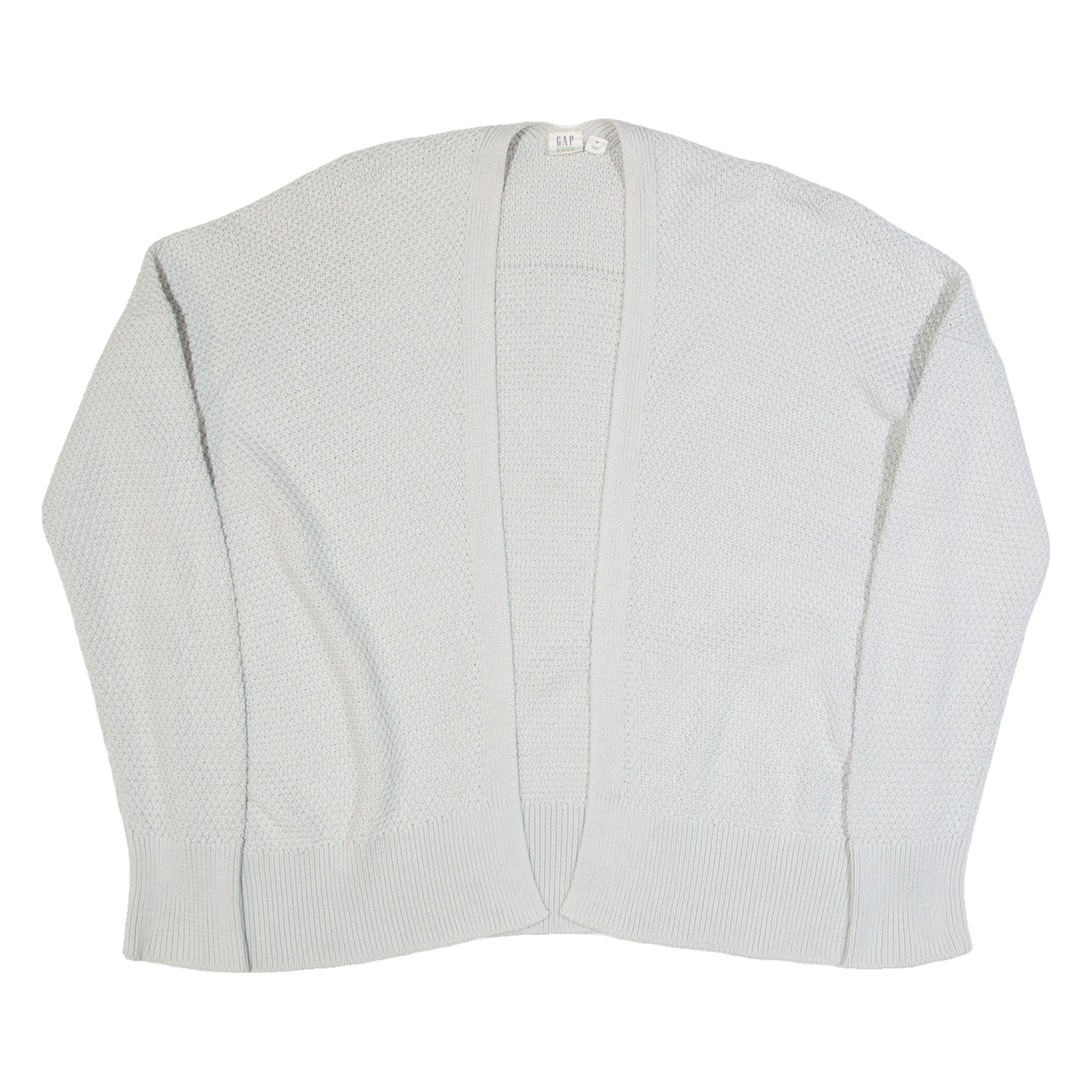 GAP Womens Cardigan Grey Tight Knit M Refurbished - N/A refurbished available on Cerqular