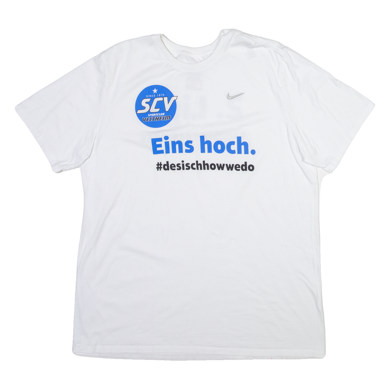 NIKE Mens T-Shirt White XL Refurbished - N/A refurbished available on Cerqular