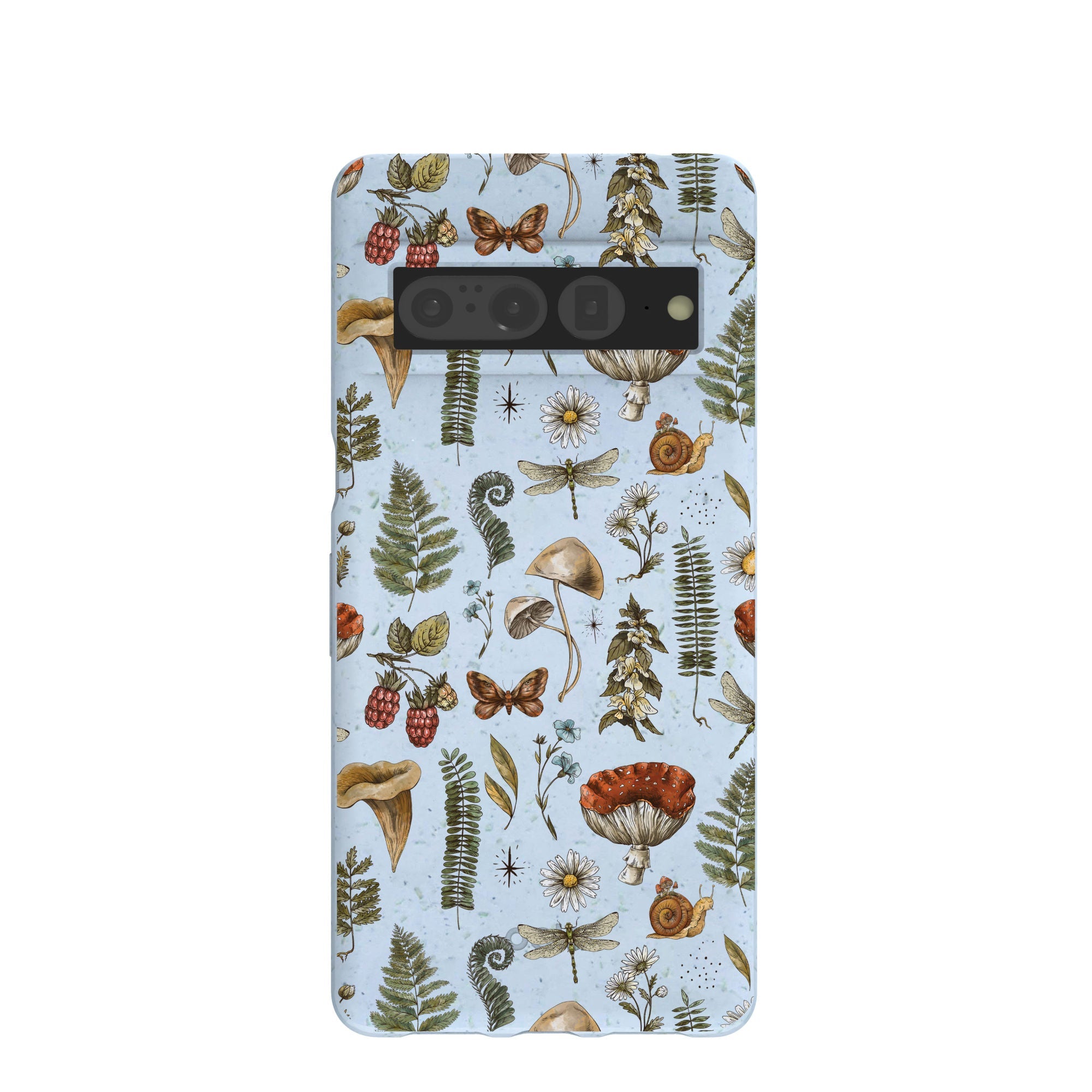 Buy Powder Blue Nature walks Google Pixel 7 Pro Case Refurbished - $65.00 Powder Blue Nature walks Google Pixel 7 Pro Case Refurbished - Pela Case refurbished available on Cerqular
