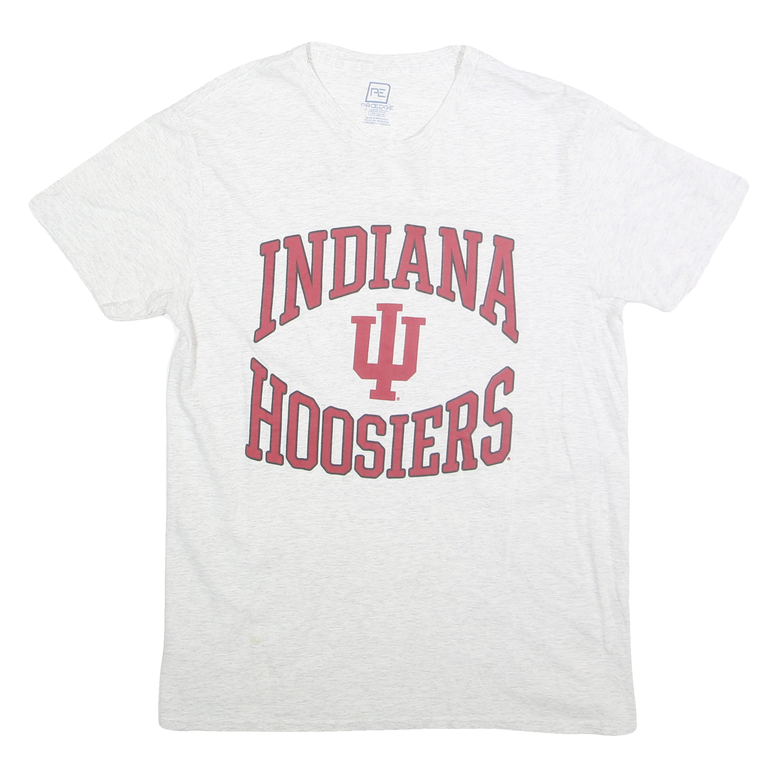 PROEDGE Mens White Indiana Hoosiers Graphic T-Shirt L Short Sleeve Crew Neck Refurbished - N/A refurbished available on Cerqular