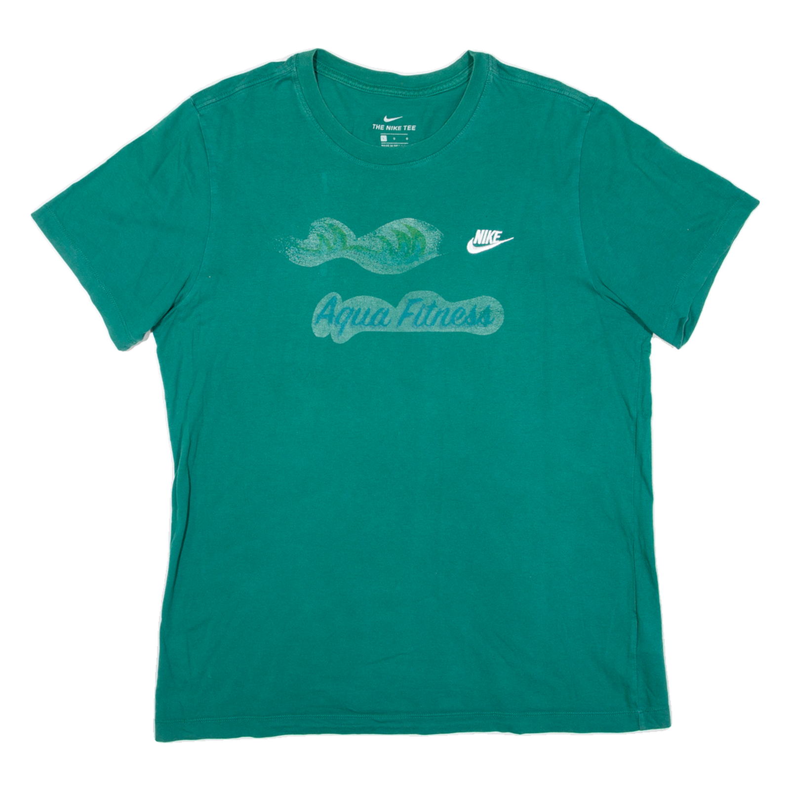 NIKE Mens T-Shirt Green L Refurbished - N/A refurbished available on Cerqular