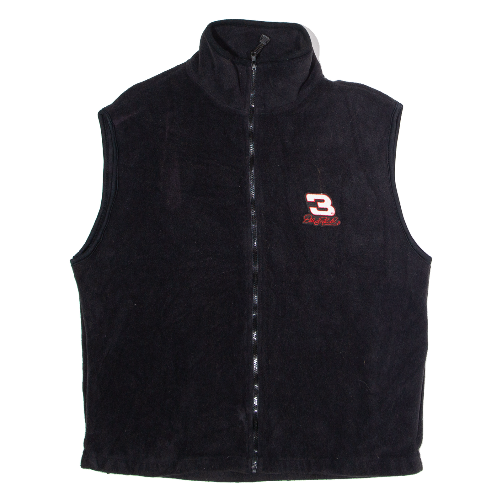 COMPETITOR'S VIEW Dale Earnhardt Sr #3 NASCAR Mens Fleece Gilet Black 90s USA L Refurbished - N/A refurbished available on Cerqular