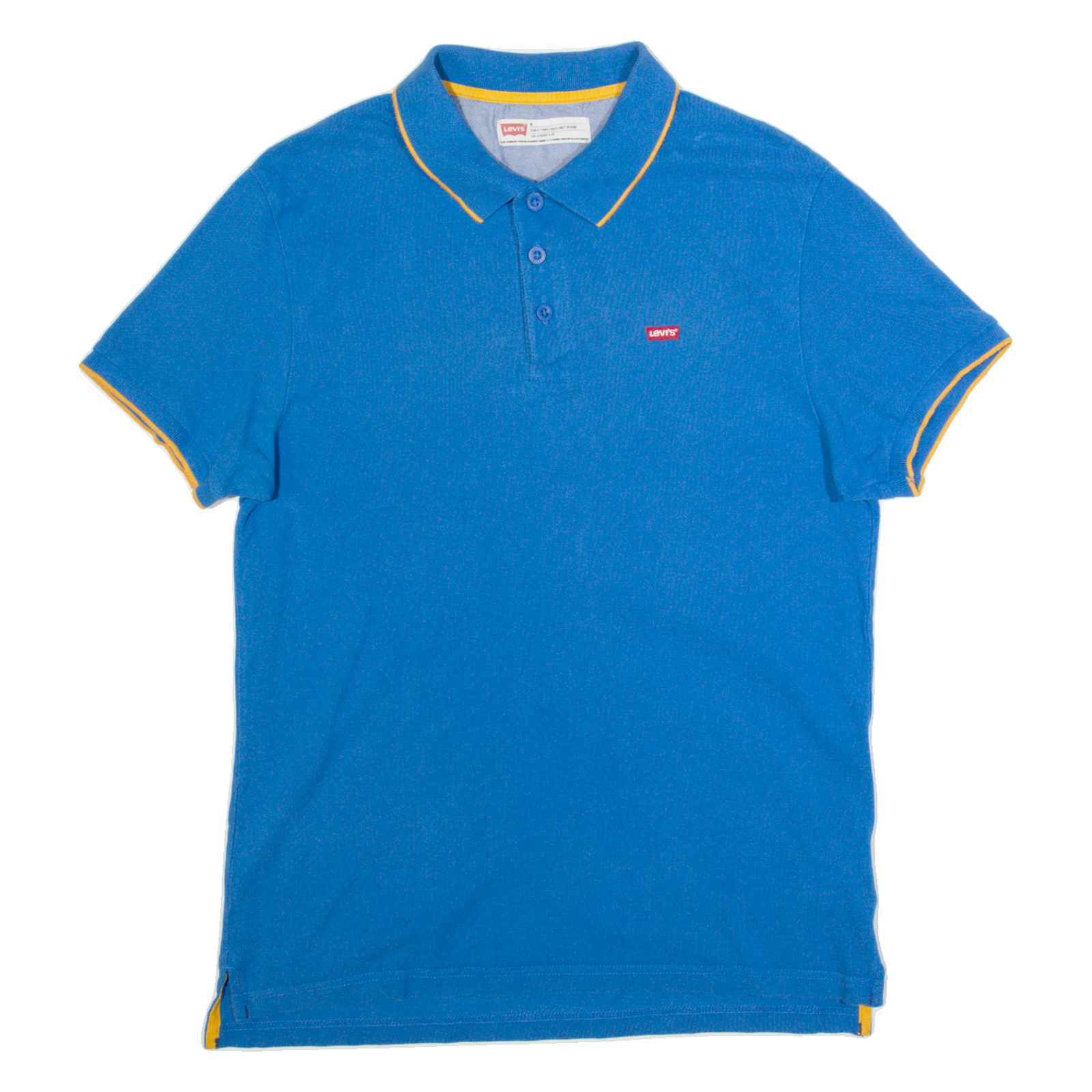 LEVI'S Slim Fit Mens Polo Shirt Blue M Refurbished - N/A refurbished available on Cerqular