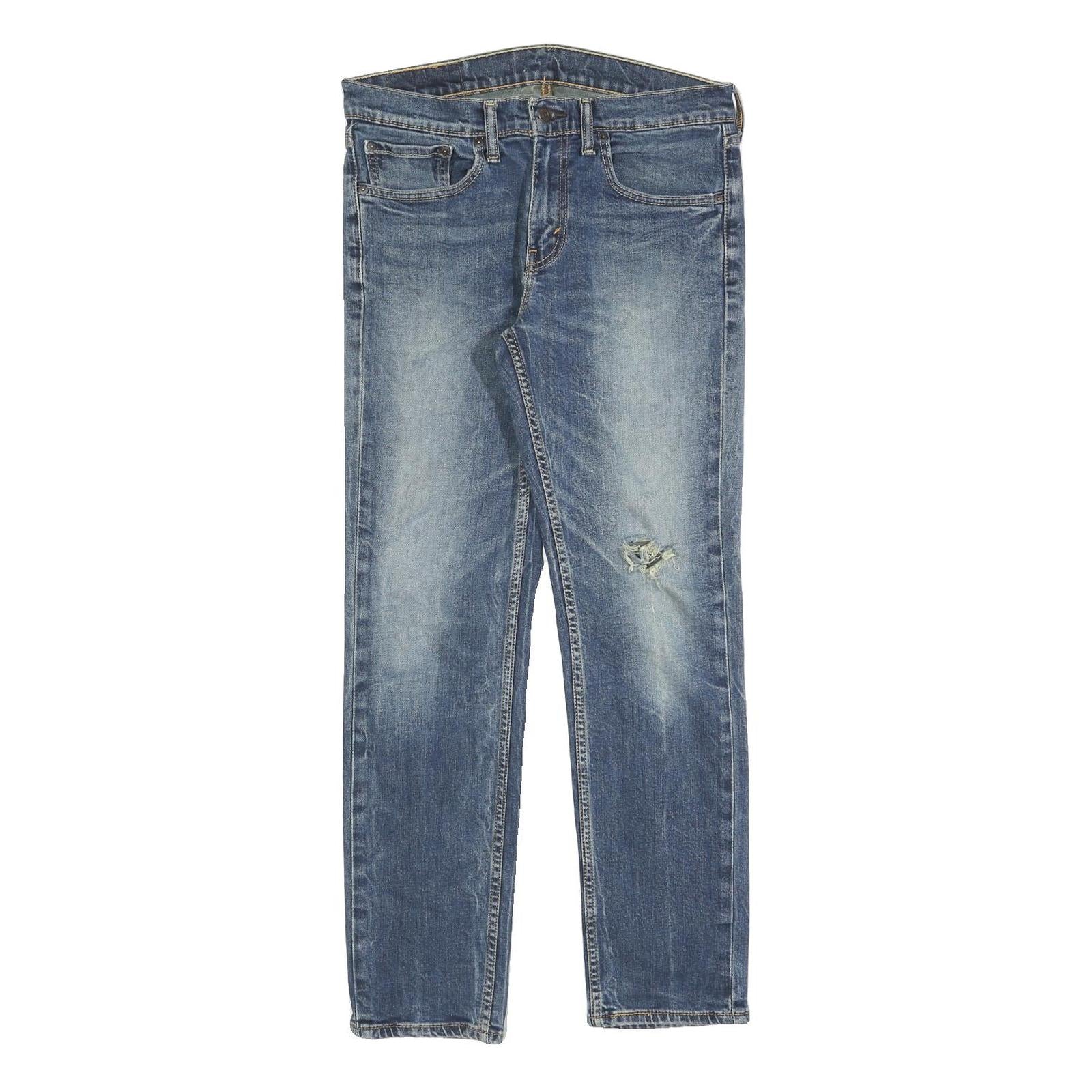 LEVI'S 511 Slim Mens Jeans Blue Slim Skinny Denim Medium W31 L30 Zip Refurbished - N/A refurbished available on Cerqular