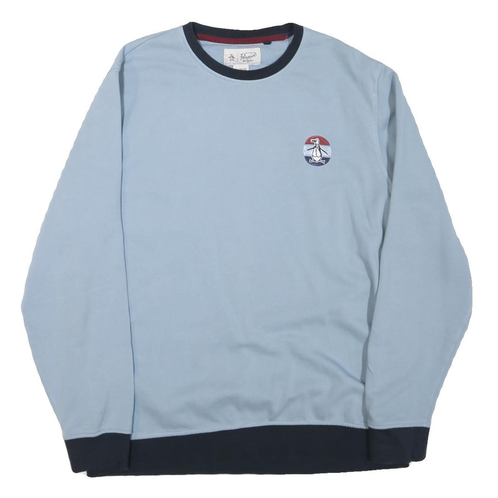 Buy ORIGINAL PENGUIN Mens Blue & Navy Crew Neck XL Cotton Blend Sweatshirt Pullover Refurbished - $33.79 ORIGINAL PENGUIN Mens Blue & Navy Crew Neck XL Cotton Blend Sweatshirt Pullover Refurbished - N/A refurbished available on Cerqular