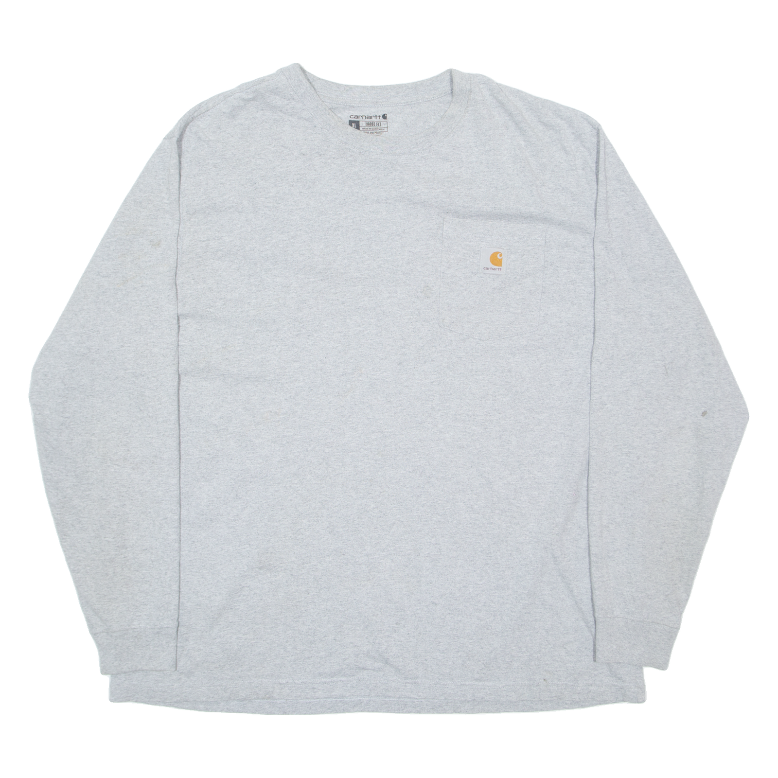 Buy CARHARTT Loose Fit Mens T-Shirt Grey Long Sleeve XL Refurbished - $31.19 CARHARTT Loose Fit Mens T-Shirt Grey Long Sleeve XL Refurbished - N/A refurbished available on Cerqular