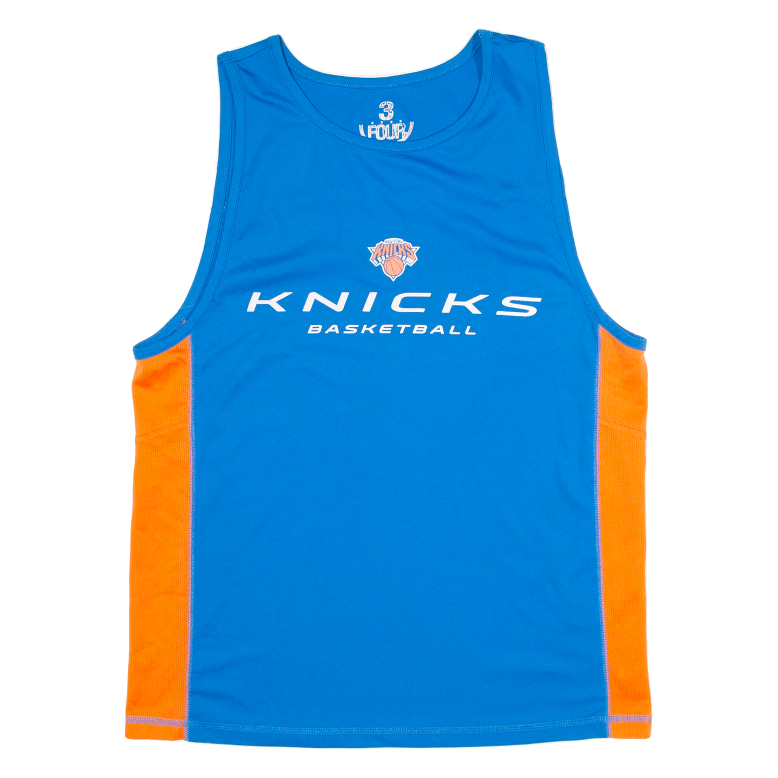 KNICKS BASKETBALL Mens Jersey Blue Sleeveless M Refurbished - N/A refurbished available on Cerqular