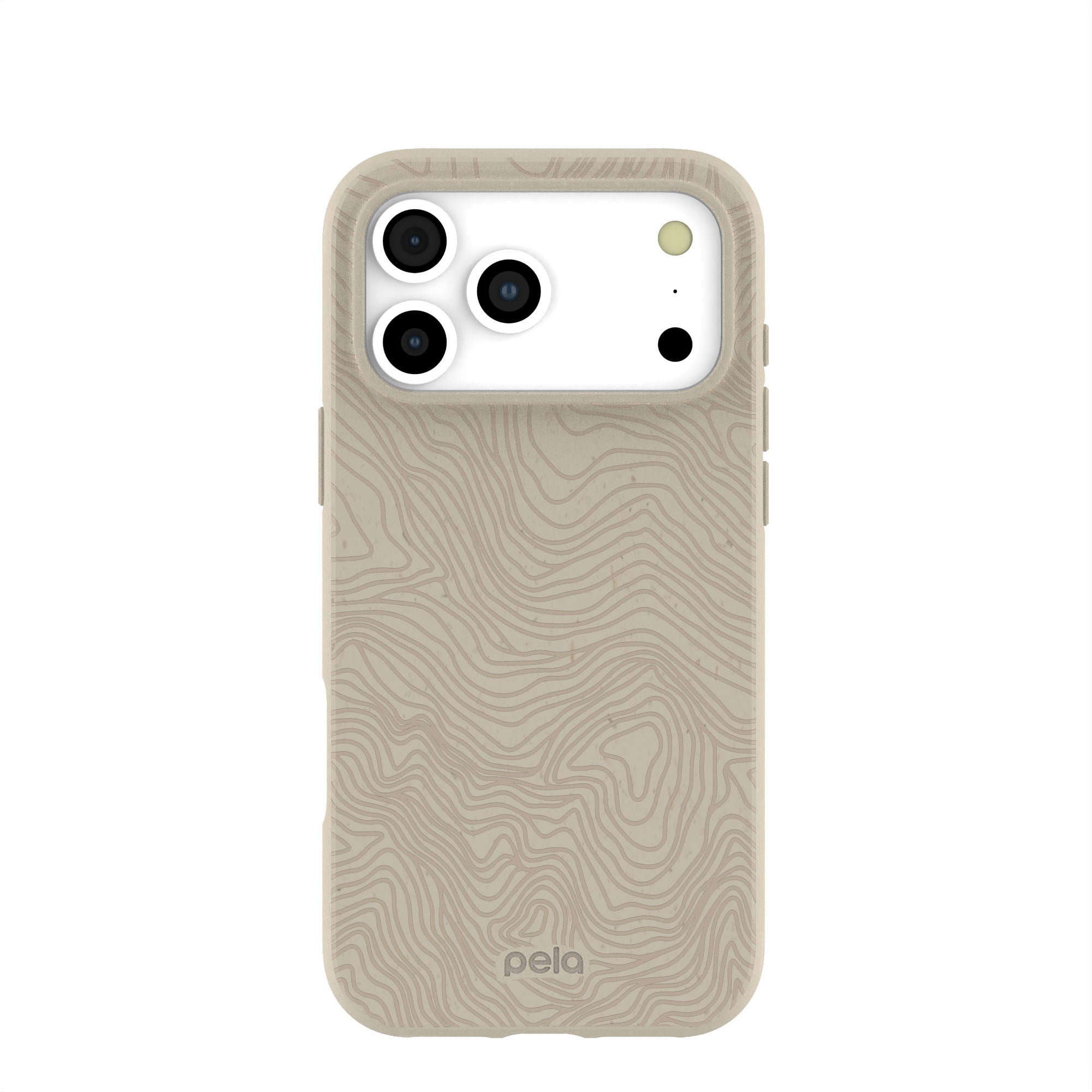 London Fog Trail Lines iPhone 17 Pro Max Case | MagSafe Compatibility: Without MagSafe Refurbished - Pela Case refurbished available on Cerqular