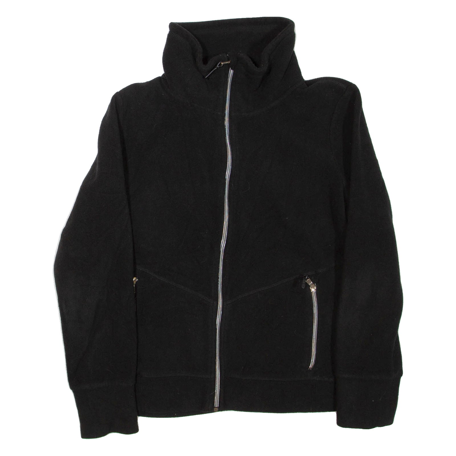 CALVIN KLEIN Womens Fleece Jacket Black M Refurbished - N/A refurbished available on Cerqular