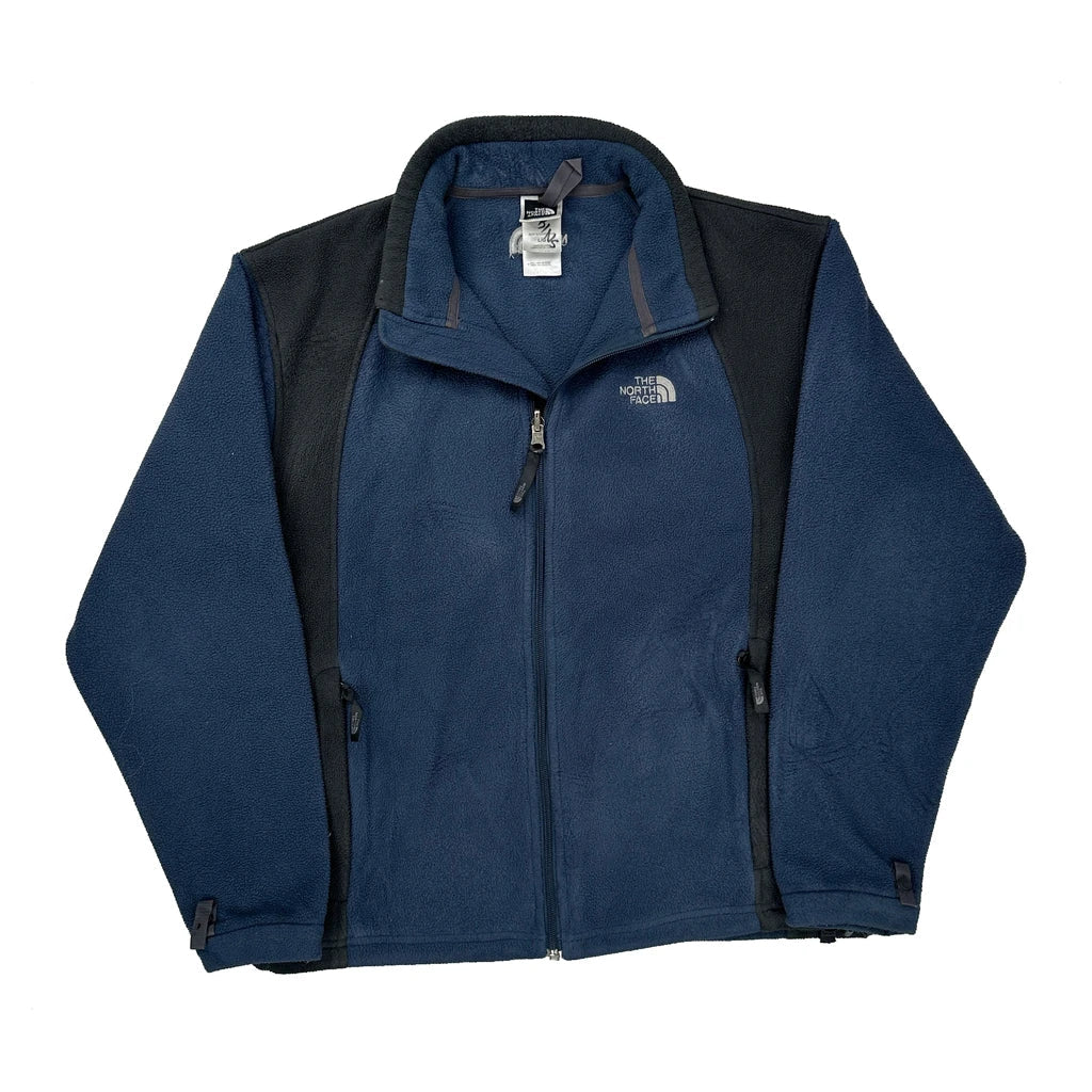 Age 12 The North Face Fleece - Large Blue Polyester Refurbished - Thrifted (note: this is a term often used to describe second- refurbished available on Cerqular