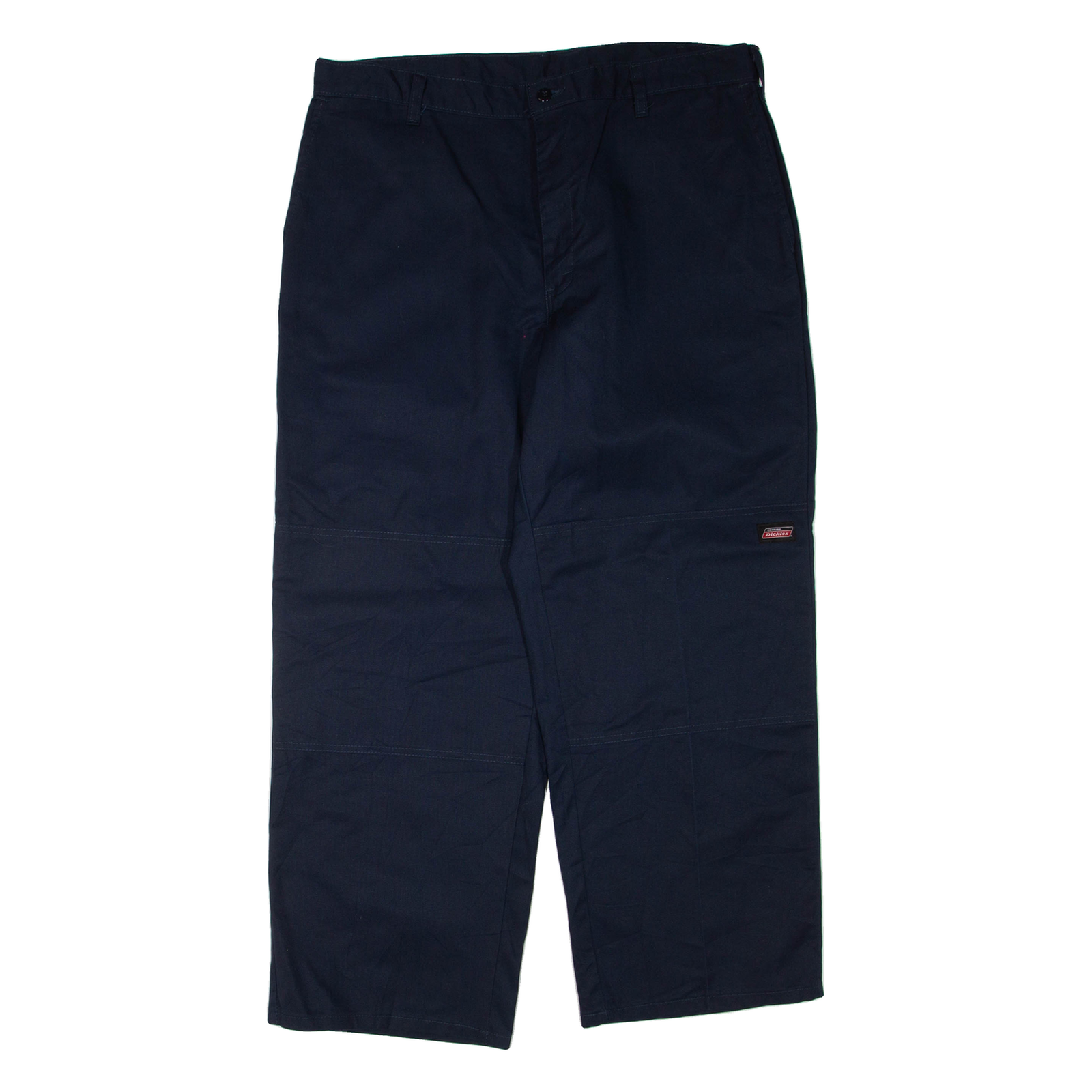 DICKIES Womens Trousers Blue Regular Straight W38 L28 Refurbished - N/A refurbished available on Cerqular