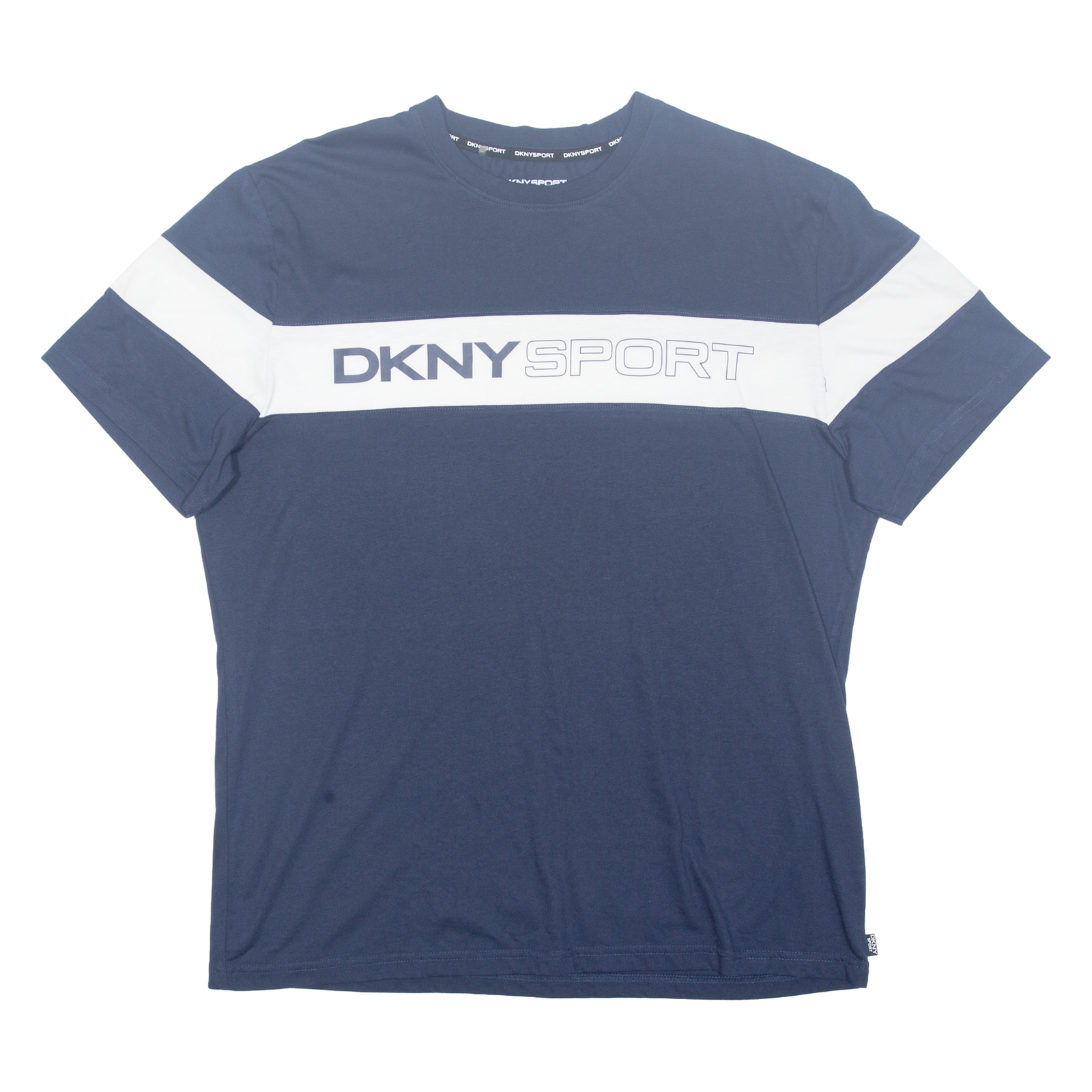 DKNY SPORT Mens T-Shirt Blue L Refurbished - N/A refurbished available on Cerqular
