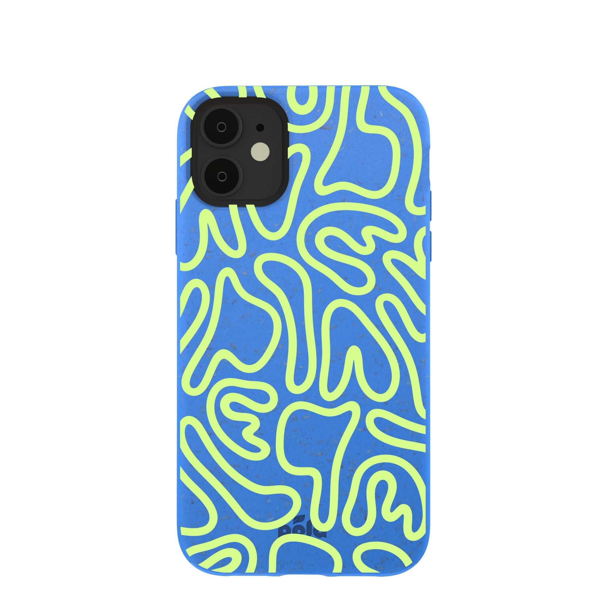Buy Electric Blue Dizzy Dreams iPhone 11 Case Refurbished - $65.00 Electric Blue Dizzy Dreams iPhone 11 Case Refurbished - Pela Case refurbished available on Cerqular