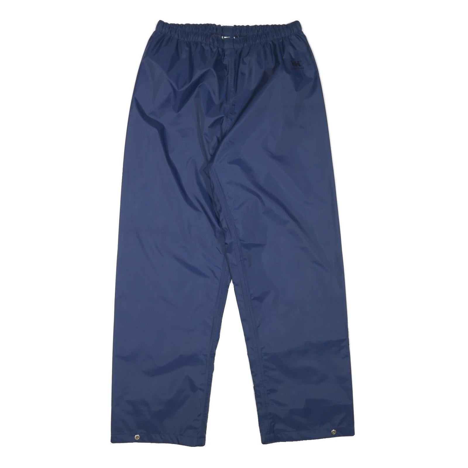 HELLY HANSEN Mens Joggers Blue M W30 L30 Lightweight Polyester Blend Relaxed Fit Refurbished - N/A refurbished available on Cerqular