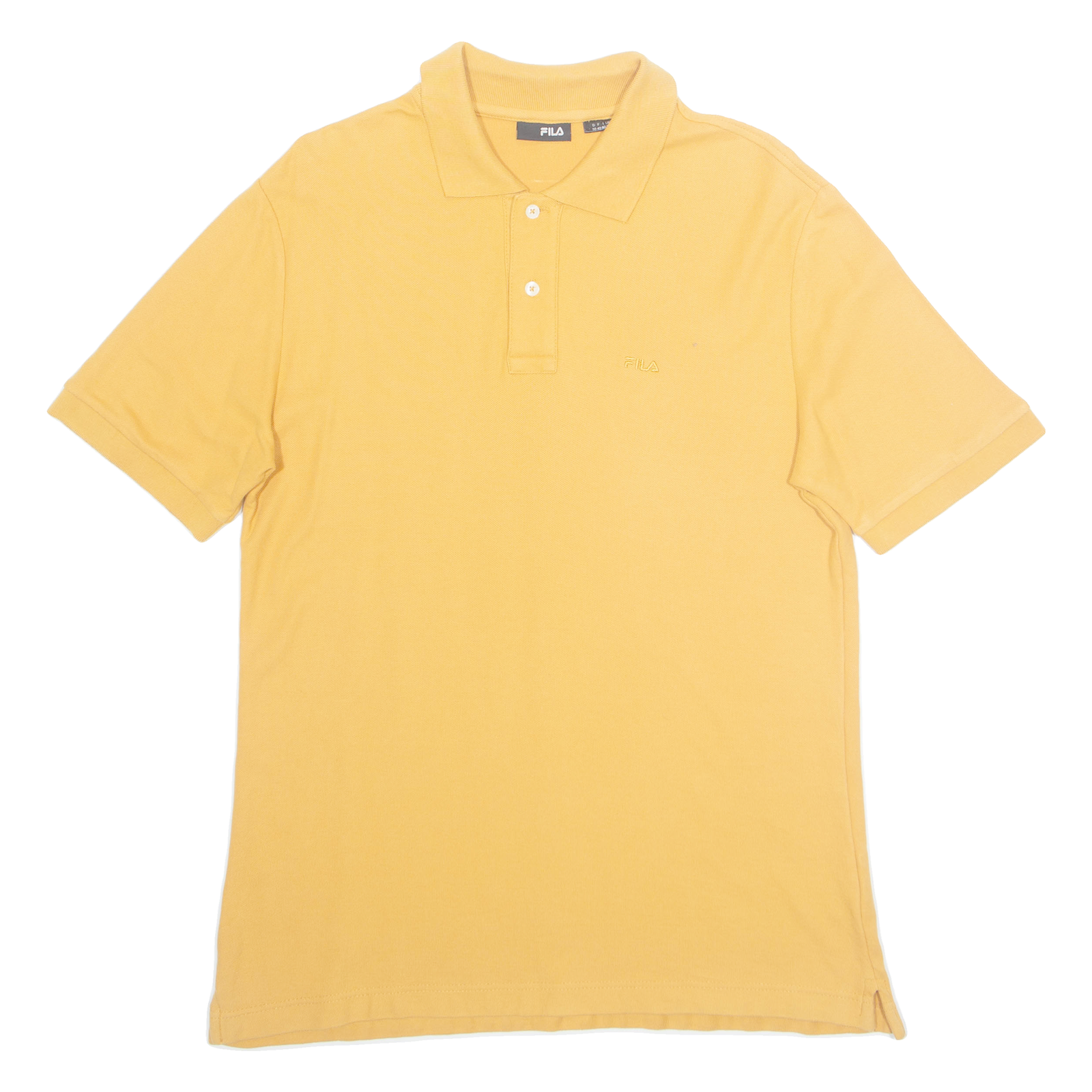 FILA Mens Polo Shirt Orange M Refurbished - N/A refurbished available on Cerqular
