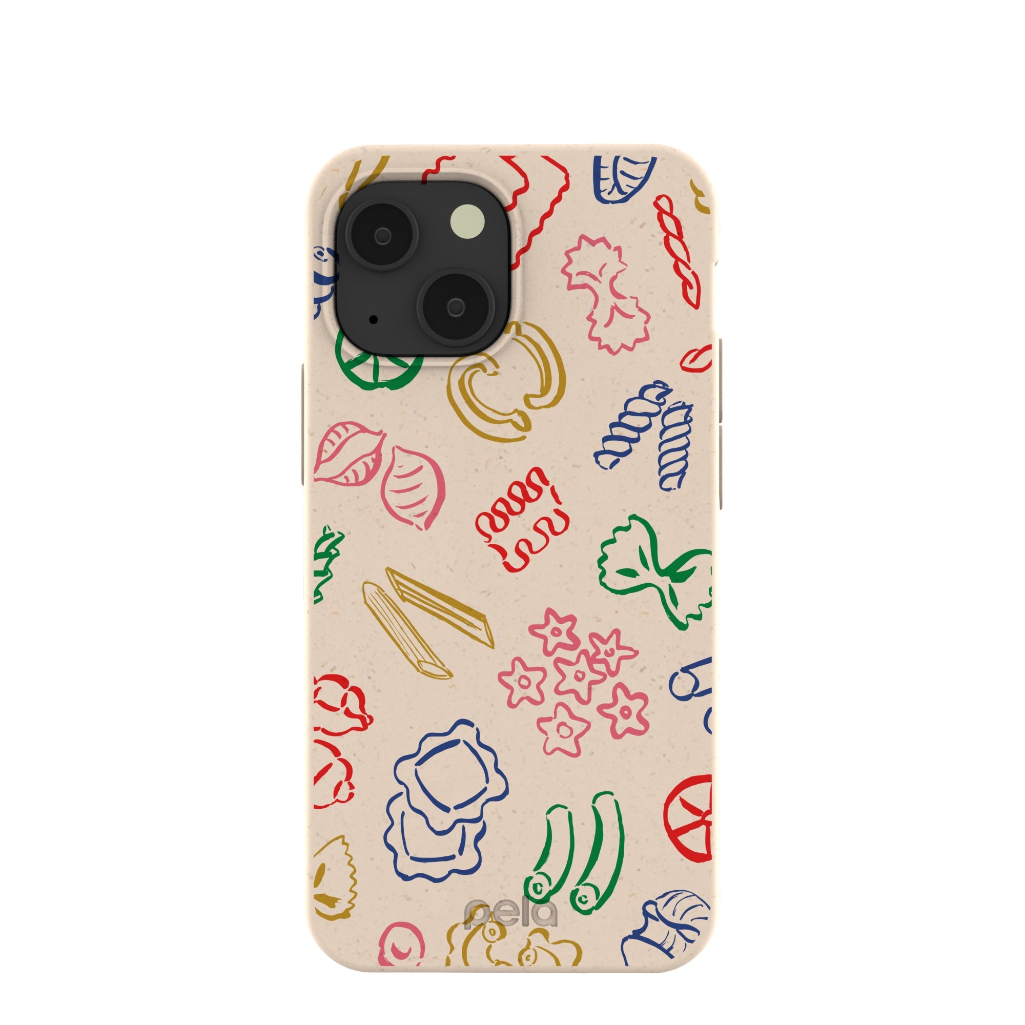 Seashell Carbs iPhone 13 Mini Case Refurbished - Pela Case refurbished available on Cerqular