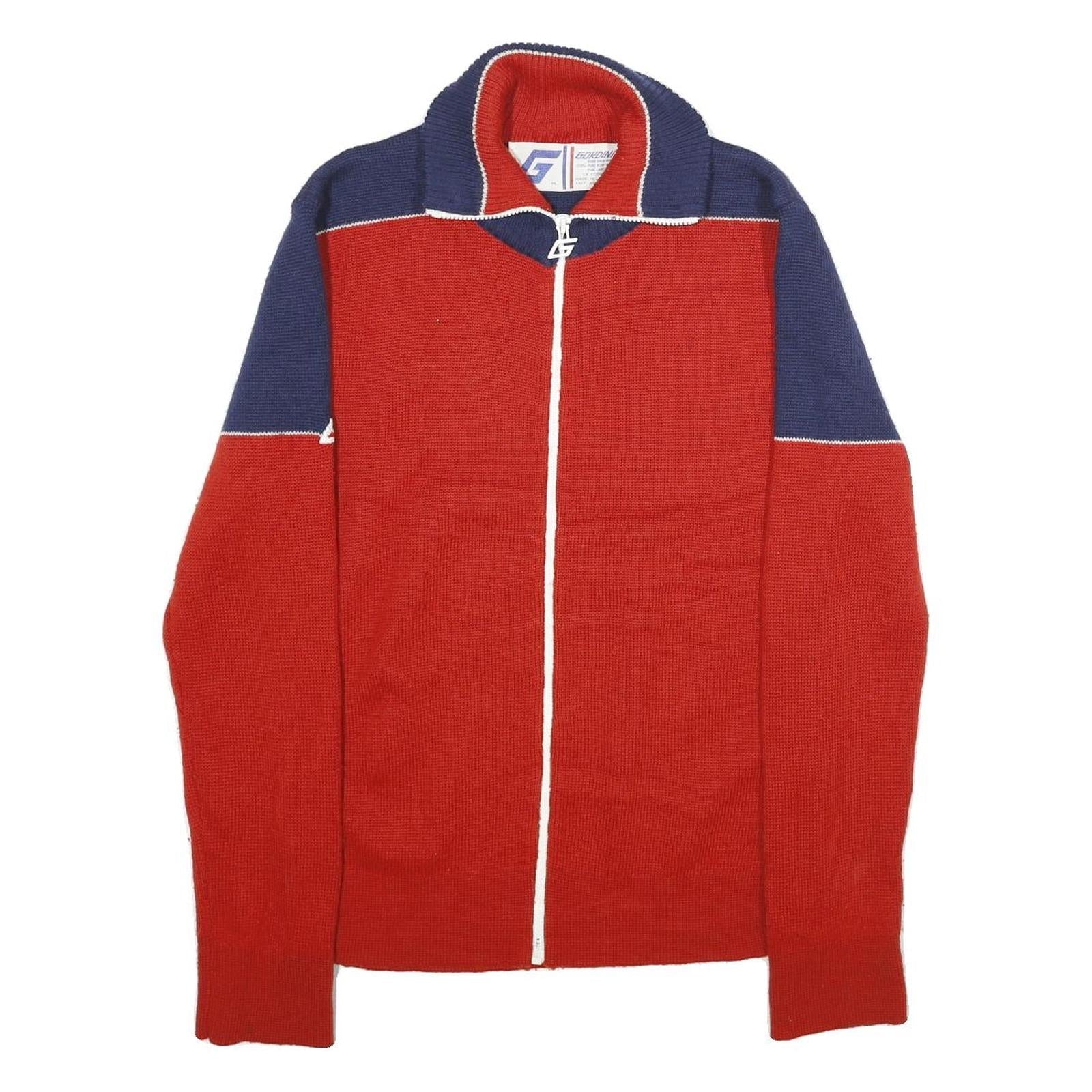 Buy GORDINI Mens Red & Navy Patterned Jumper Full Zip Crew Neck Wool M Knitwear Refurbished - $23.39 GORDINI Mens Red & Navy Patterned Jumper Full Zip Crew Neck Wool M Knitwear Refurbished - N/A refurbished available on Cerqular
