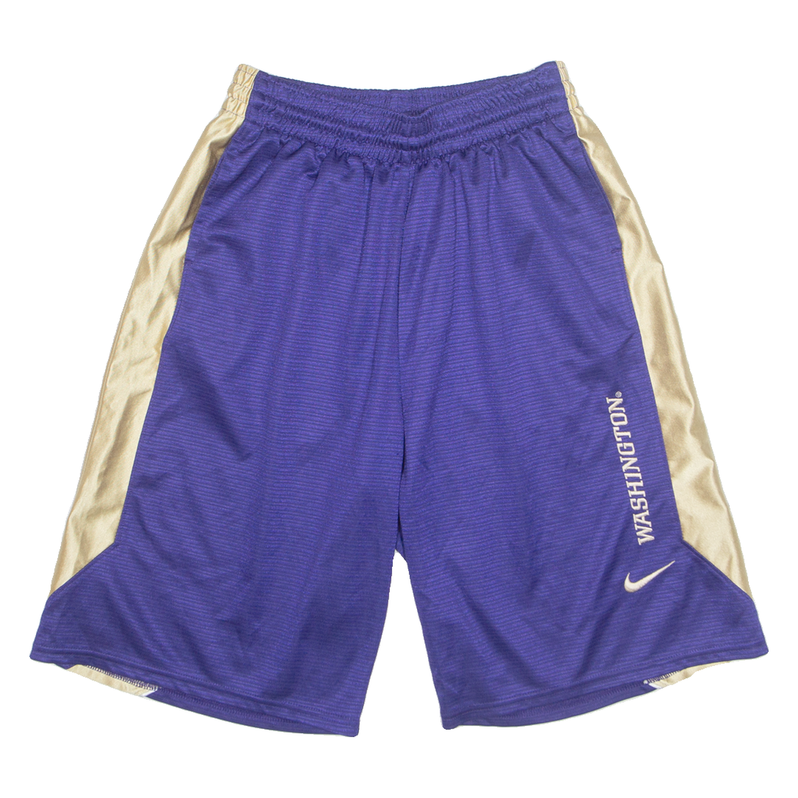 NIKE Washington Huskies USA Mens Sports Shorts Purple Relaxed S W22 Refurbished - N/A refurbished available on Cerqular