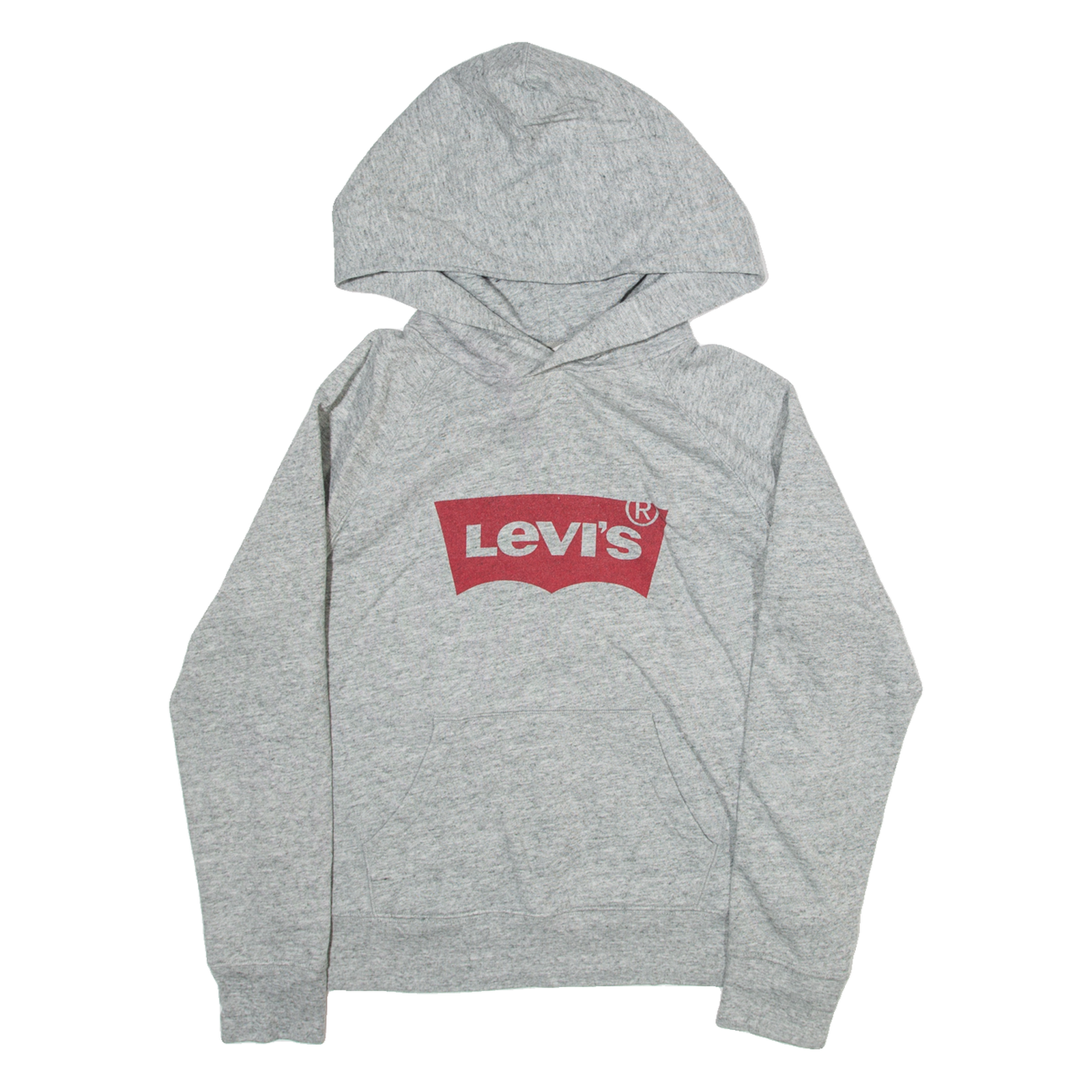 LEVI'S Mens Grey Hoodie S Refurbished - N/A refurbished available on Cerqular