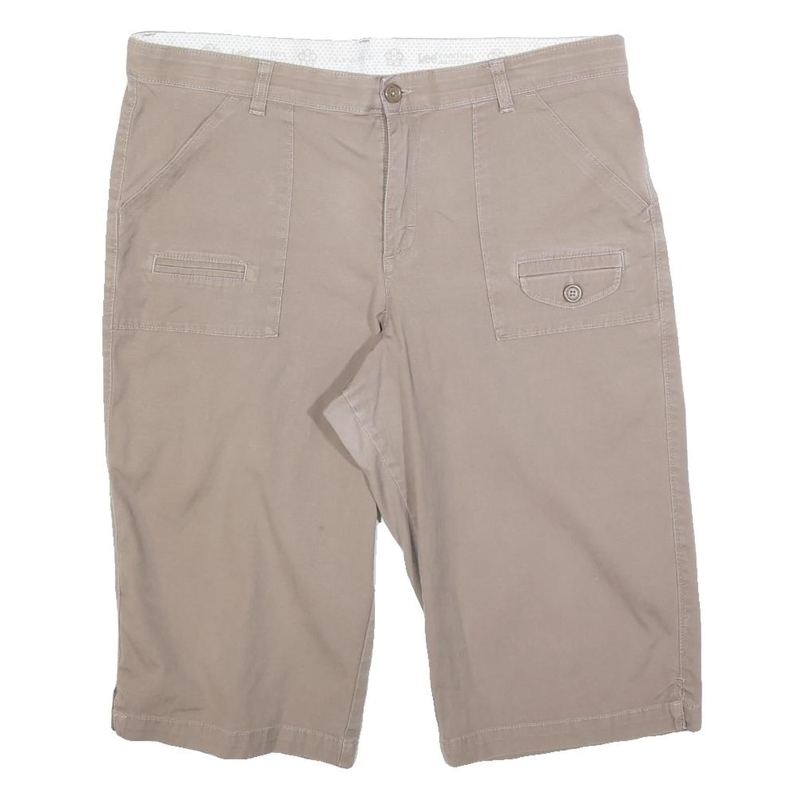 Buy LEE Womens Shorts Beige Casual XL W38 Cotton Blend Comfortable Pockets Refurbished - $25.99 LEE Womens Shorts Beige Casual XL W38 Cotton Blend Comfortable Pockets Refurbished - N/A refurbished available on Cerqular