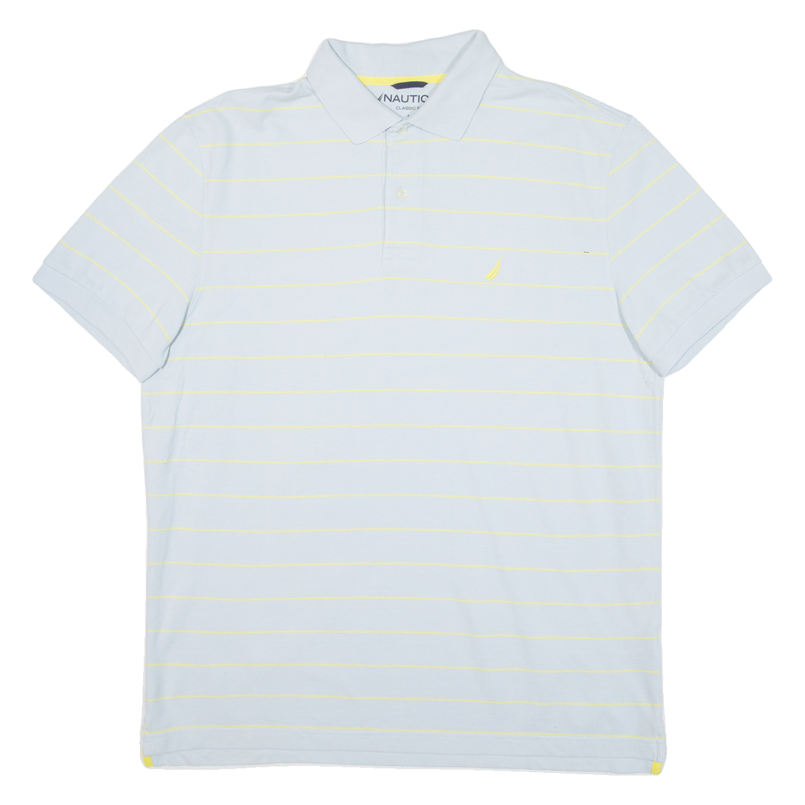 Buy NAUTICA Mens Polo Shirt Blue Striped L Refurbished - $27.29 NAUTICA Mens Polo Shirt Blue Striped L Refurbished - N/A refurbished available on Cerqular