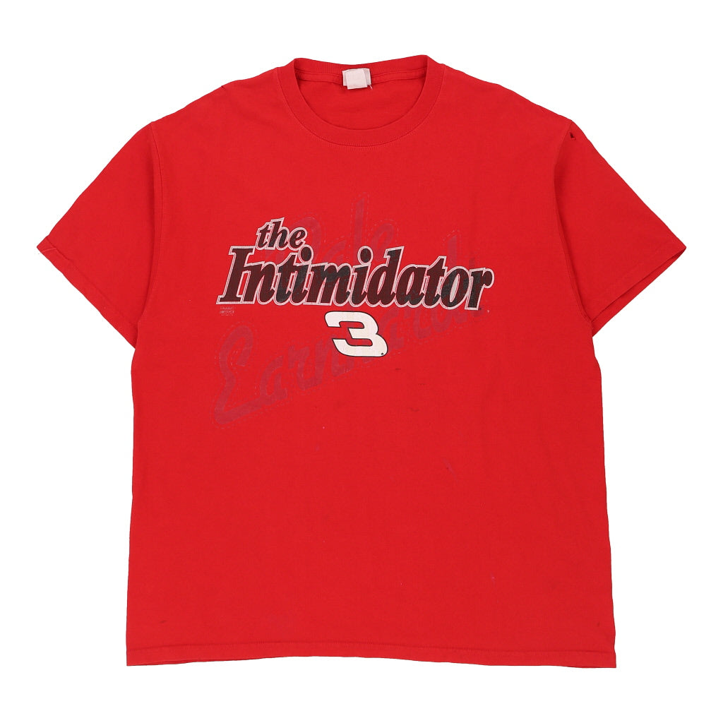 Dale Earnhardt Chase Authentics Nascar T-Shirt - 2XL Red Cotton Refurbished - Thrifted (note: this is a term often used to describe second- refurbished available on Cerqular