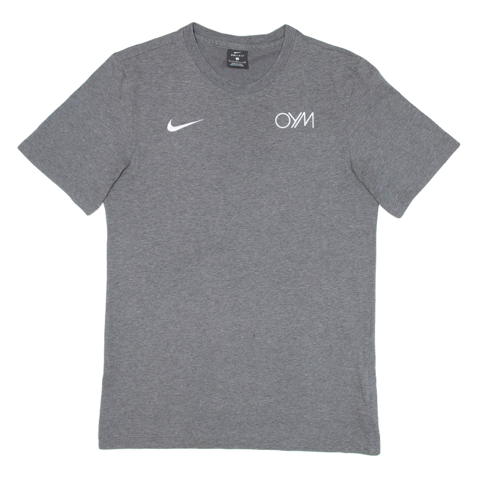 NIKE Mens T-Shirt Grey S Refurbished - N/A refurbished available on Cerqular