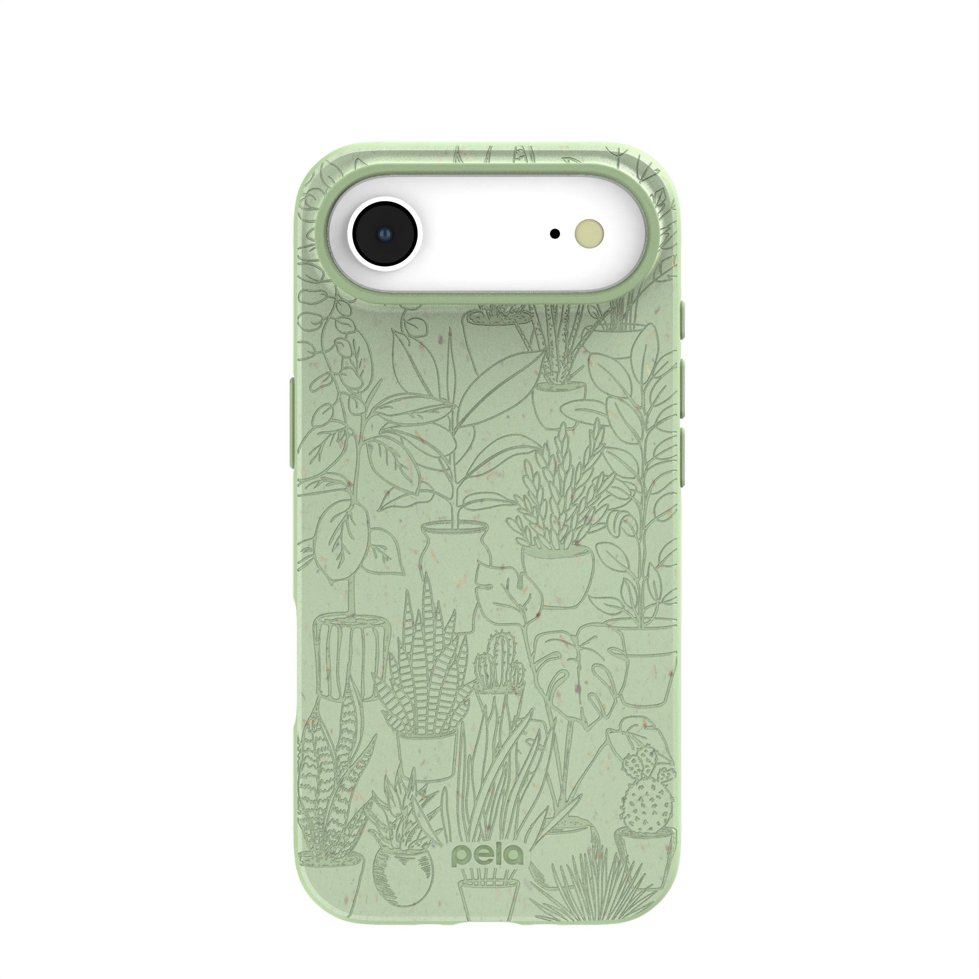 Sage Green Green Oasis iPhone Air Case | MagSafe Compatibility: With MagSafe Refurbished - Pela Case refurbished available on Cerqular