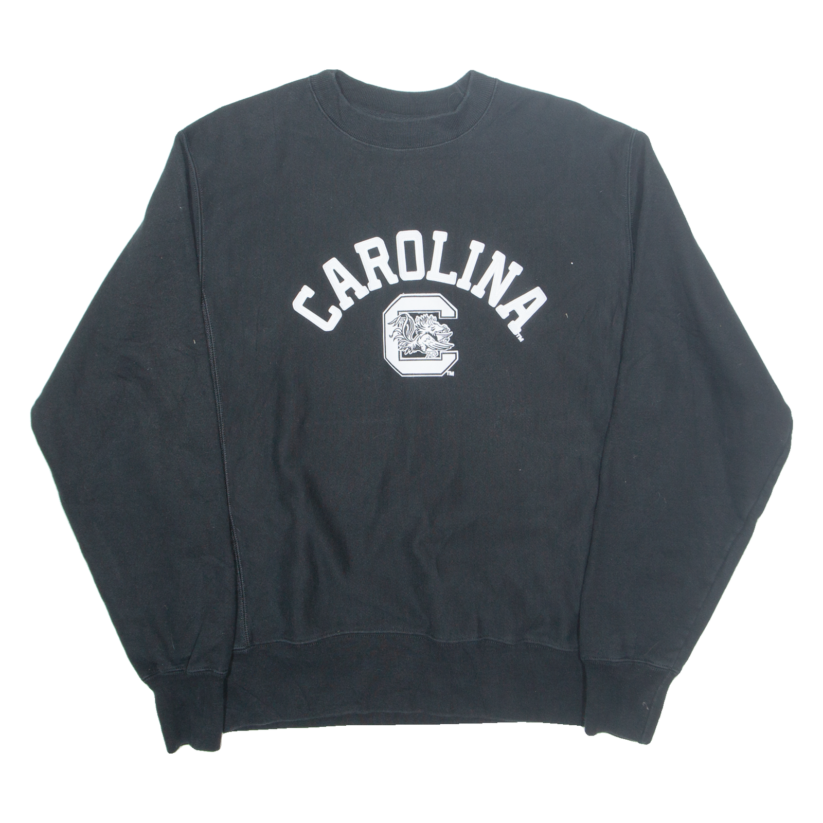 CHAMPION REVERSE WEAVE Carolina Mens Sweatshirt Black USA M Refurbished - N/A refurbished available on Cerqular