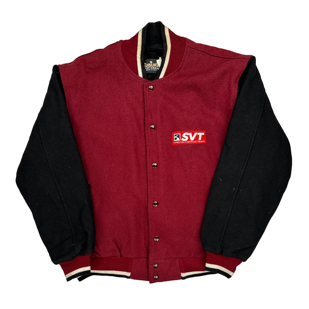 Buy Svt (Special Vehicle Team) Auburn College Varsity Jacket - XL Black Wool Blend Refurbished - $51.58 Svt (Special Vehicle Team) Auburn College Varsity Jacket - XL Black Wool Blend Refurbished - Thrifted (note: this is a term often used to describe second- refurbished available on Cerqular