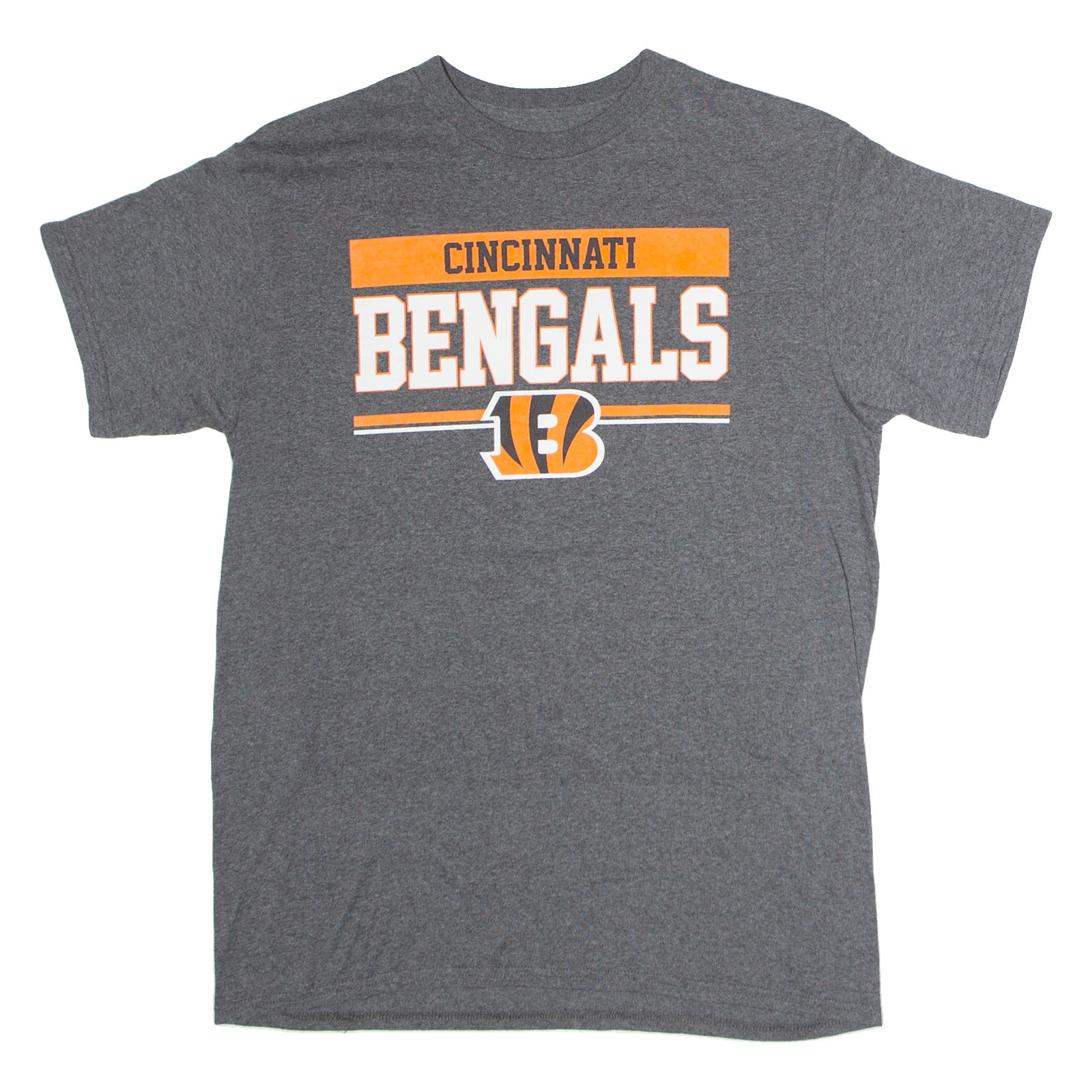 NFL Cincinnati Bengals Mens T-Shirt Grey USA M Refurbished - N/A refurbished available on Cerqular