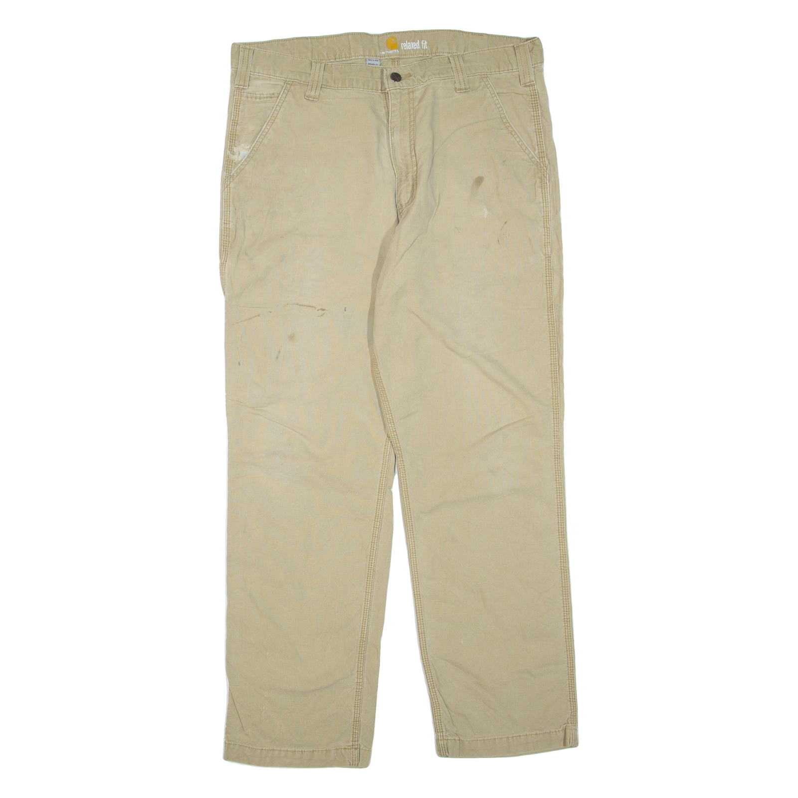 Buy CARHARTT Mens Trousers Beige Regular Tapered W36 L32 Refurbished - $50.69 CARHARTT Mens Trousers Beige Regular Tapered W36 L32 Refurbished - N/A refurbished available on Cerqular