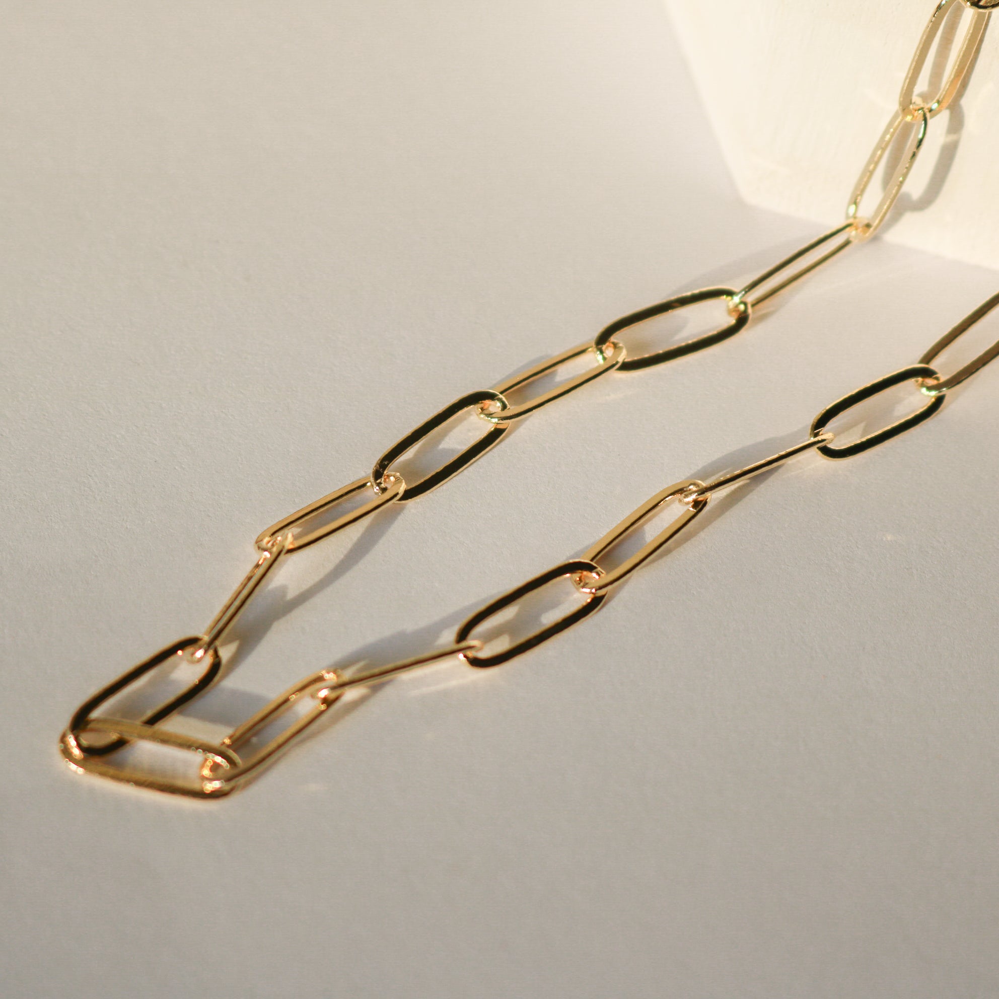 Rowan Paperclip Chain Necklace | Material: 18K Gold Filled | Size: 22"" Refurbished - N/A refurbished available on Cerqular