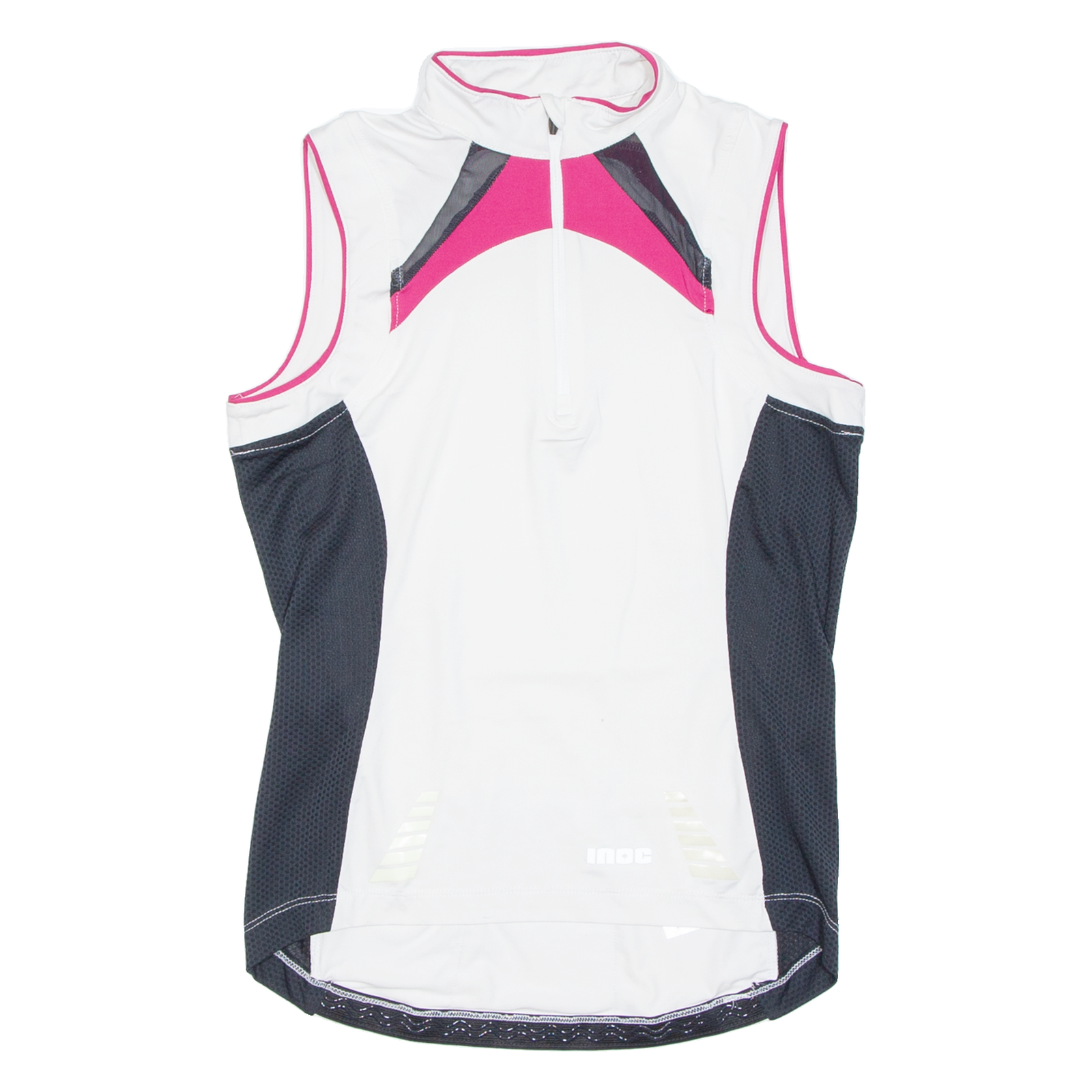 Cycling Womens Jersey Pink Sleeveless 1/2 Zip L Refurbished - N/A refurbished available on Cerqular