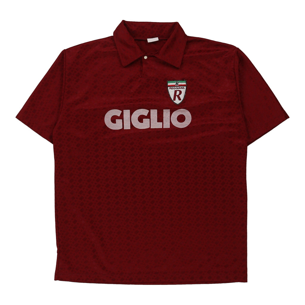 Buy Reggiana Unbranded Football Shirt - Medium Burgundy Polyester Refurbished - $87.09 Reggiana Unbranded Football Shirt - Medium Burgundy Polyester Refurbished - Thrifted (note: this is a term often used to describe second- refurbished available on Cerqular