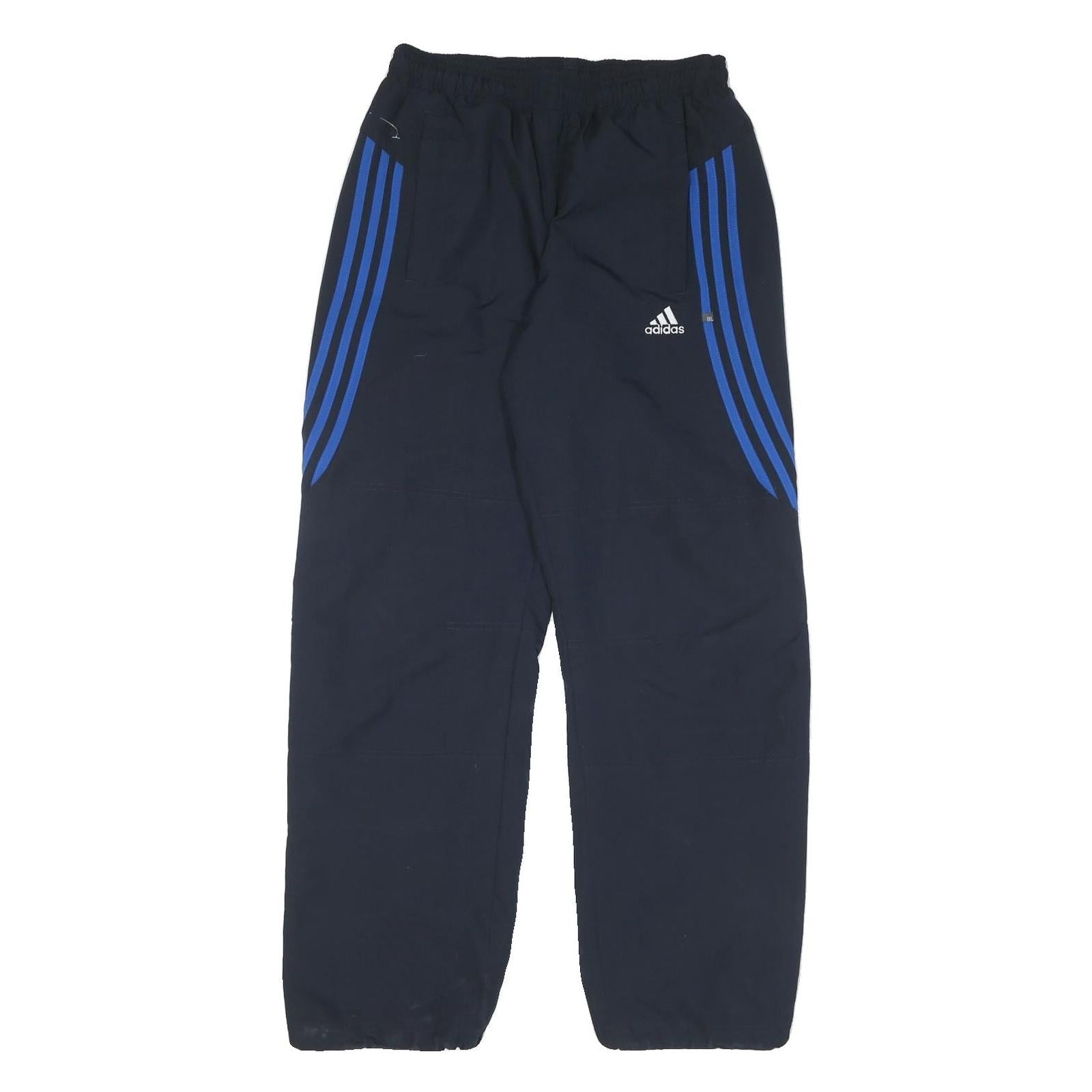 ADIDAS Mens Joggers Navy Blue & Royal Blue Slim Tapered M W28 L30 Sports Casual Refurbished - N/A refurbished available on Cerqular