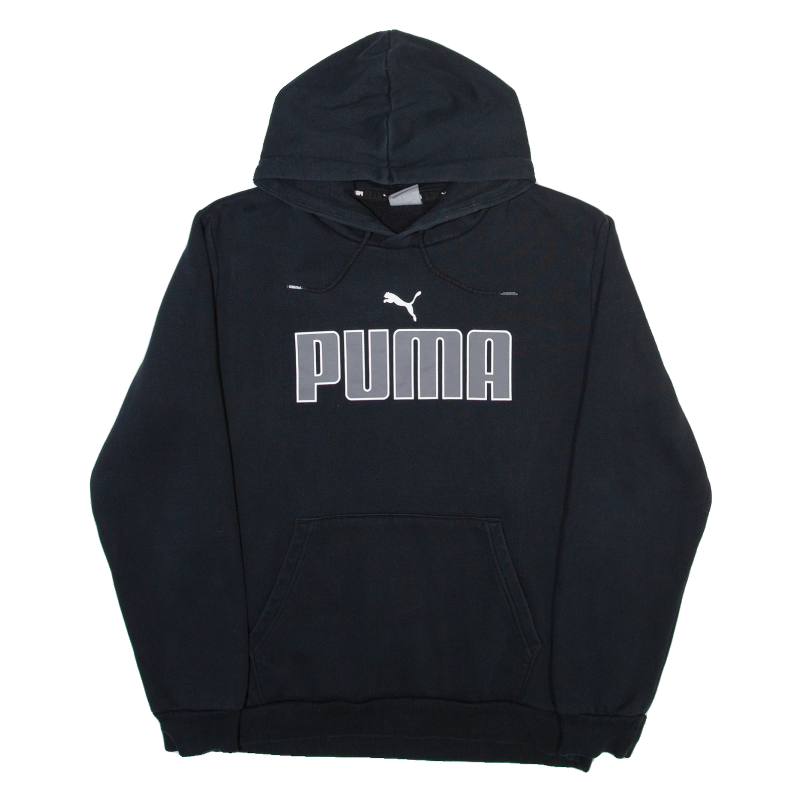 PUMA Mens Black Hoodie M Refurbished - N/A refurbished available on Cerqular