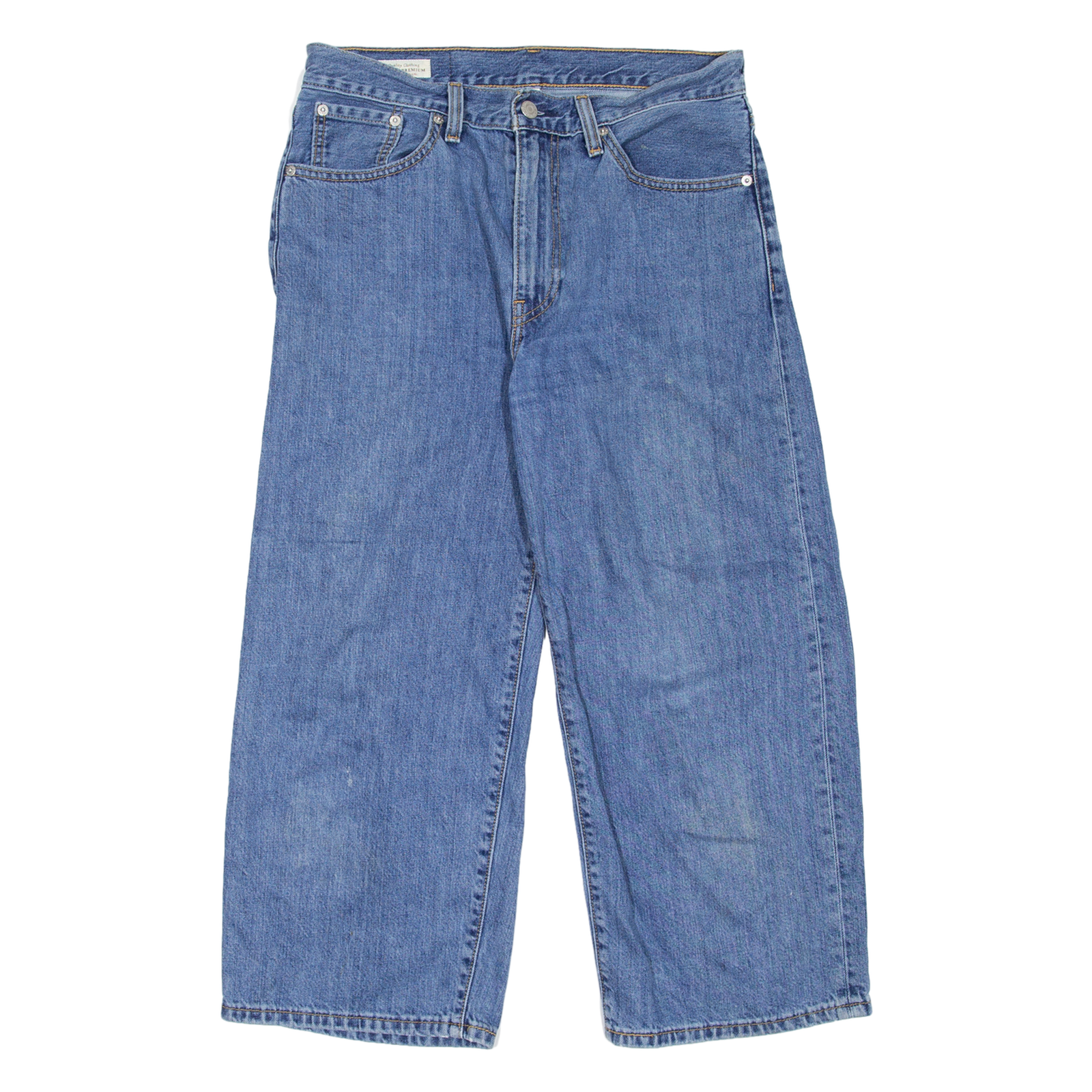 LEVI'S BIG E Womens Jeans Blue Loose Straight W30 L22 Refurbished - N/A refurbished available on Cerqular