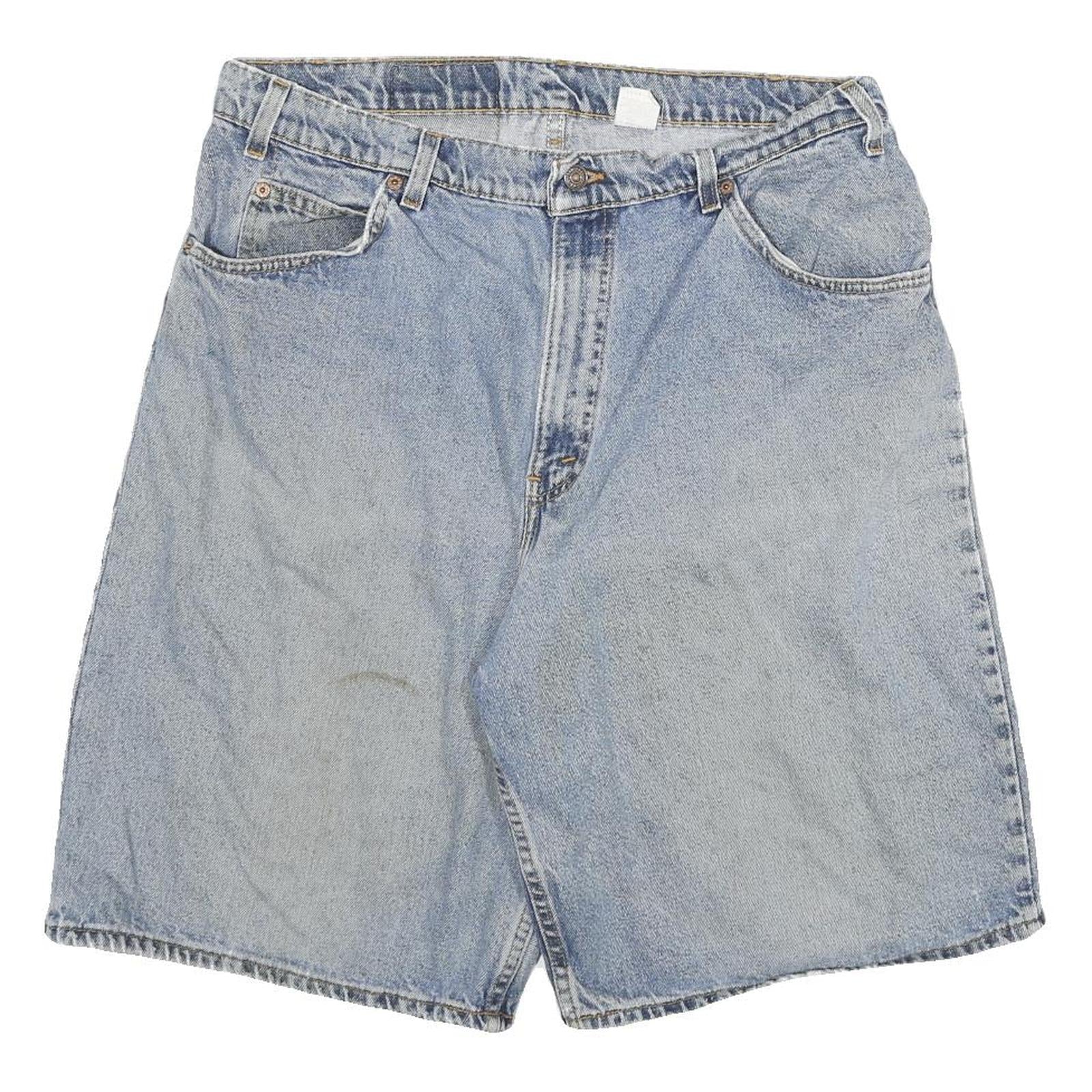 LEVI'S Mens Denim Blue Casual Shorts XL W34 Cotton Blend Refurbished - N/A refurbished available on Cerqular
