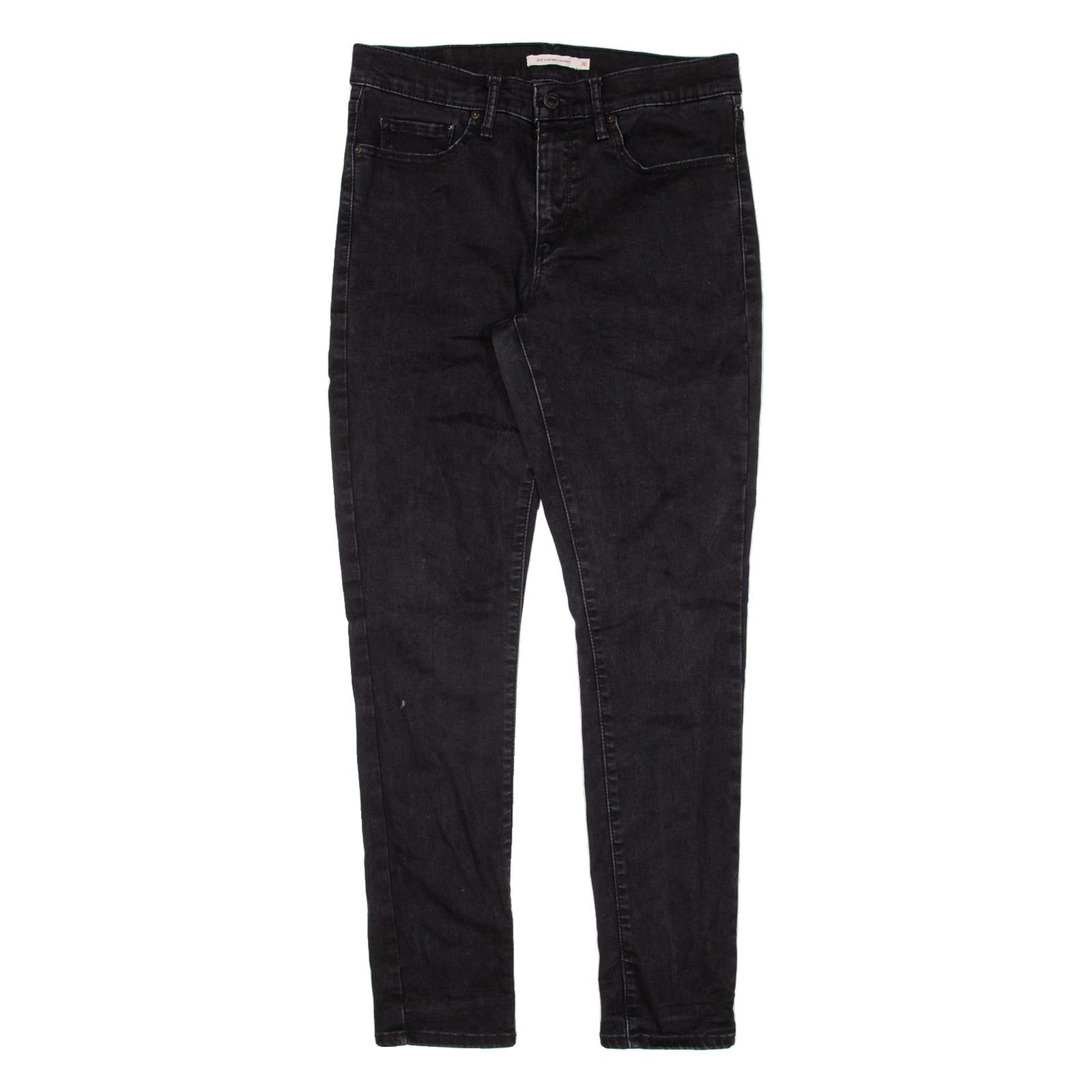 LEVI'S 311 Womens Jeans Black Slim Skinny W30 L30 Refurbished - N/A refurbished available on Cerqular