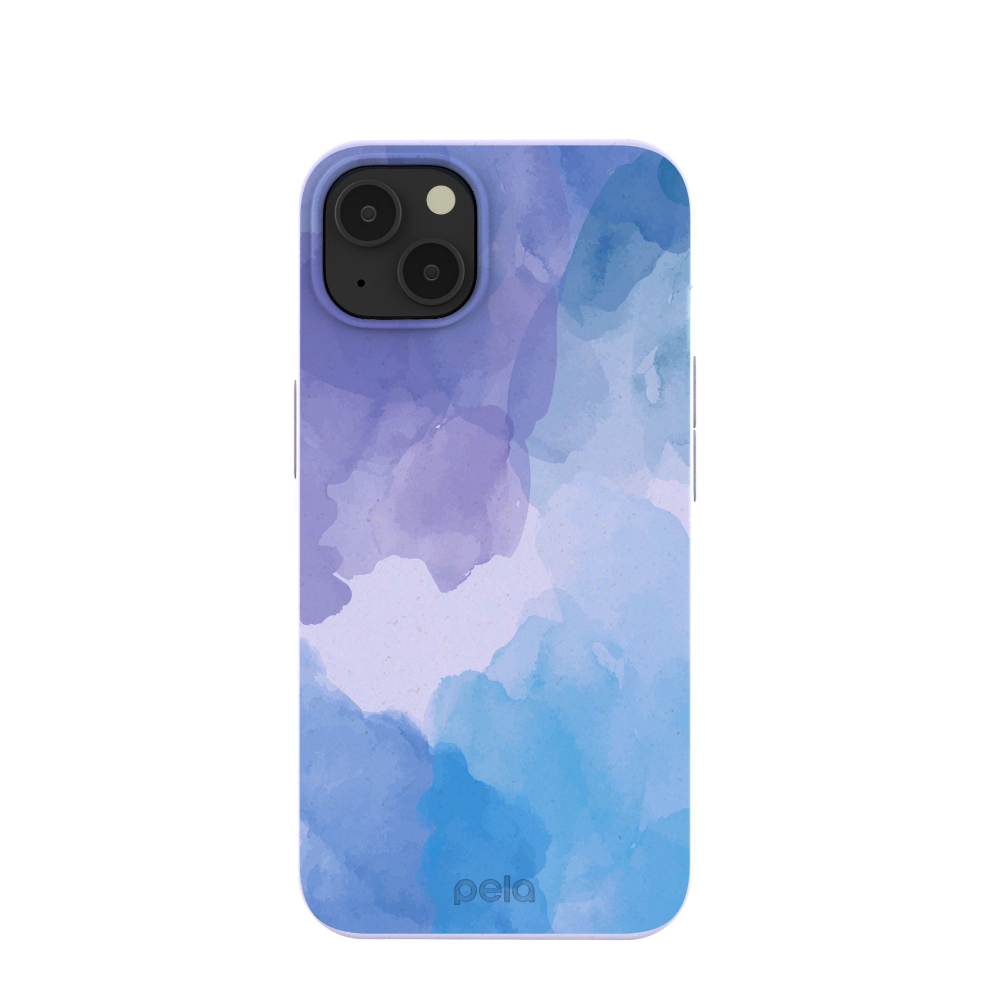 Lavender Blue Reflections iPhone 13 Case Refurbished - Pela Case refurbished available on Cerqular