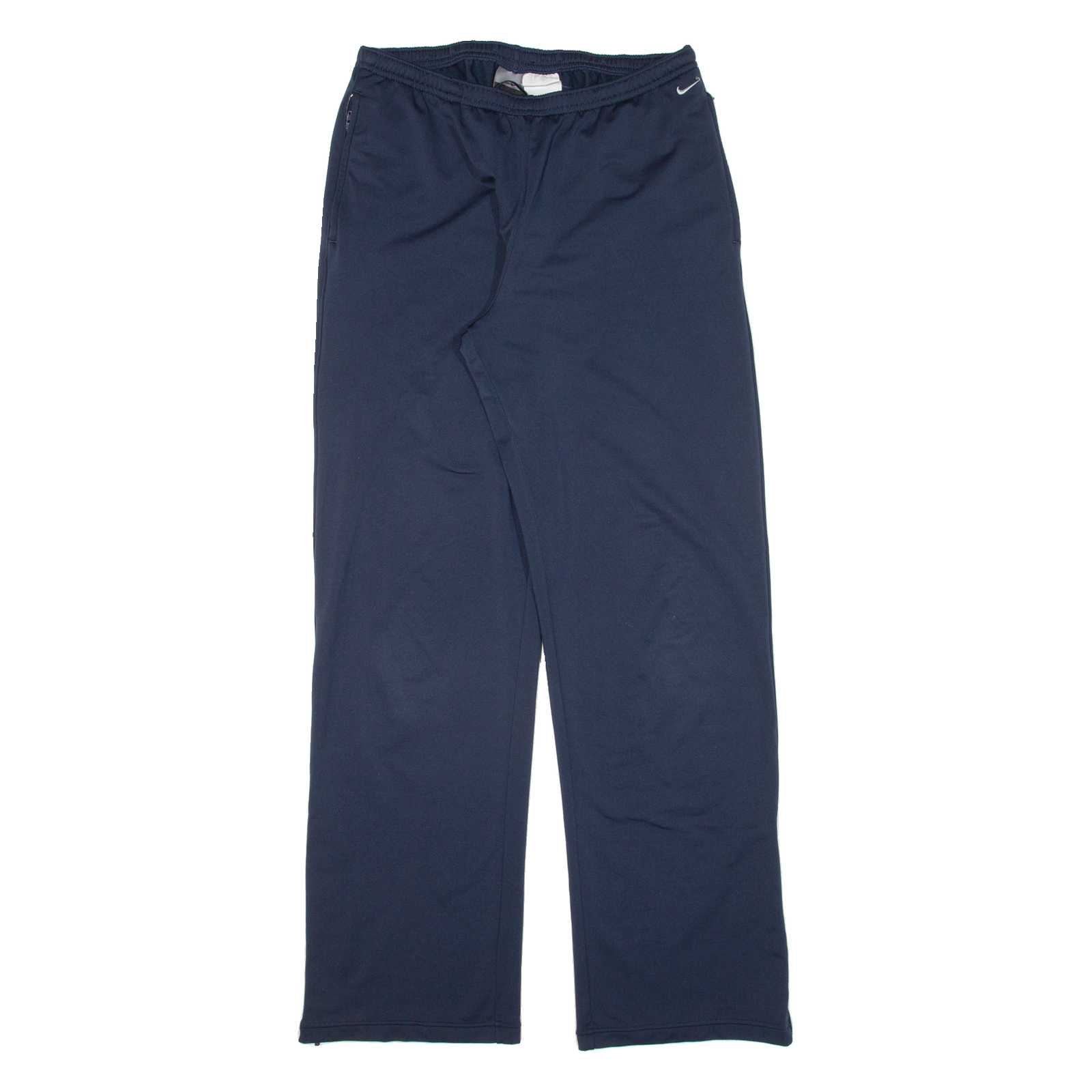 NIKE Womens Track Pants Blue Straight M W28 L30 Refurbished - N/A refurbished available on Cerqular