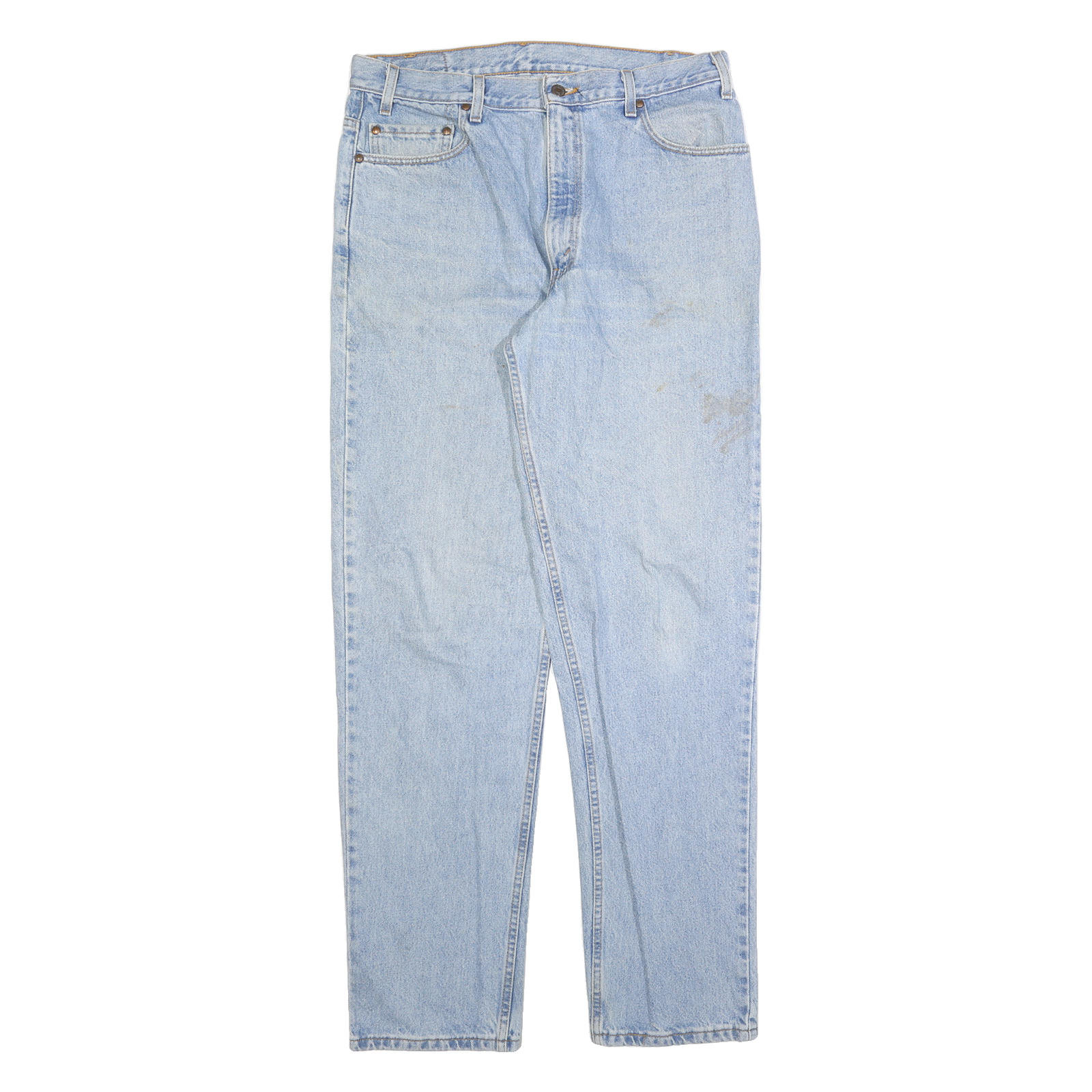 LEVI'S 540 Mens Jeans Blue Regular Straight Denim Light W36 L34 Zip Closure Refurbished - N/A refurbished available on Cerqular