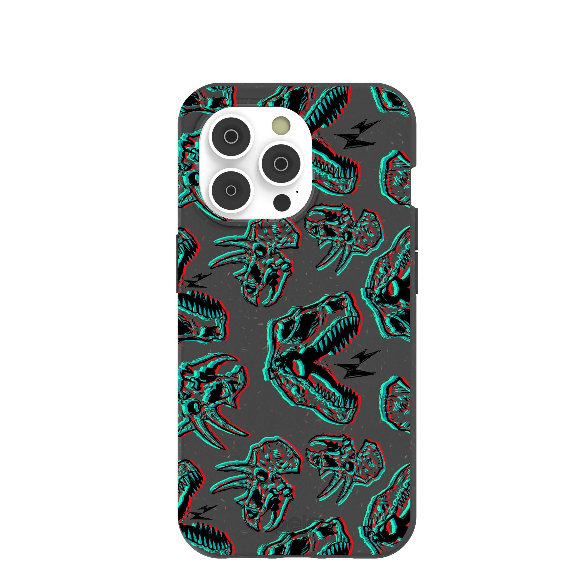 Black Fossilized iPhone 14 Pro Case Refurbished - Pela Case refurbished available on Cerqular