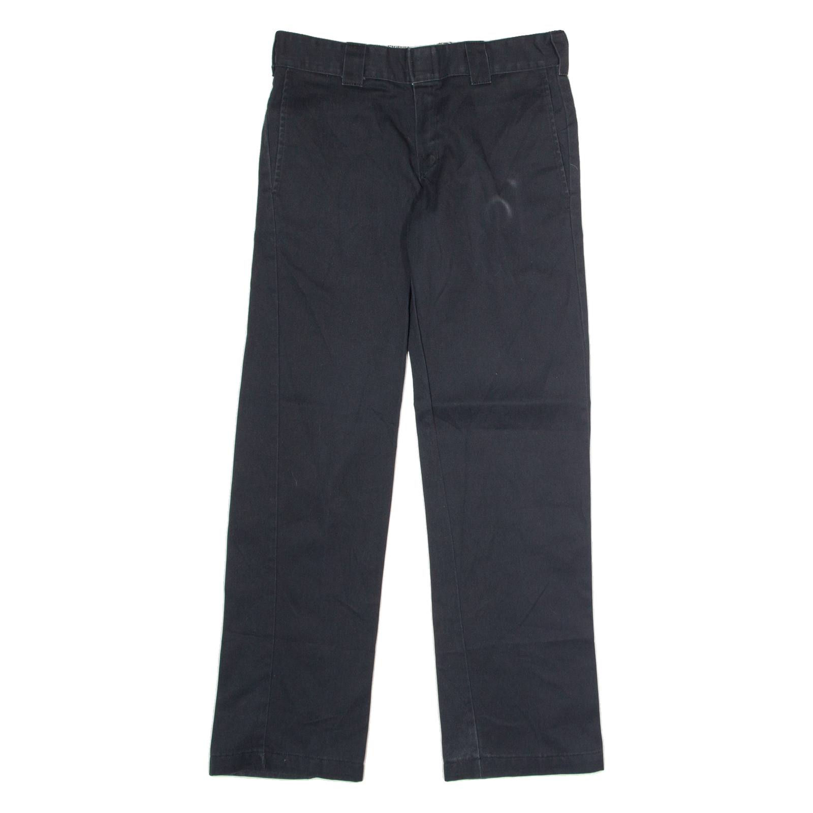 DICKIES Workwear Mens Twill Trousers Black Slim Straight W30 L32 Refurbished - N/A refurbished available on Cerqular